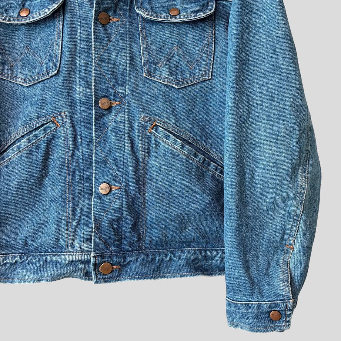 (L)90s-00s Wrangler 랭글러 124mj 데님자켓 상품이미지8