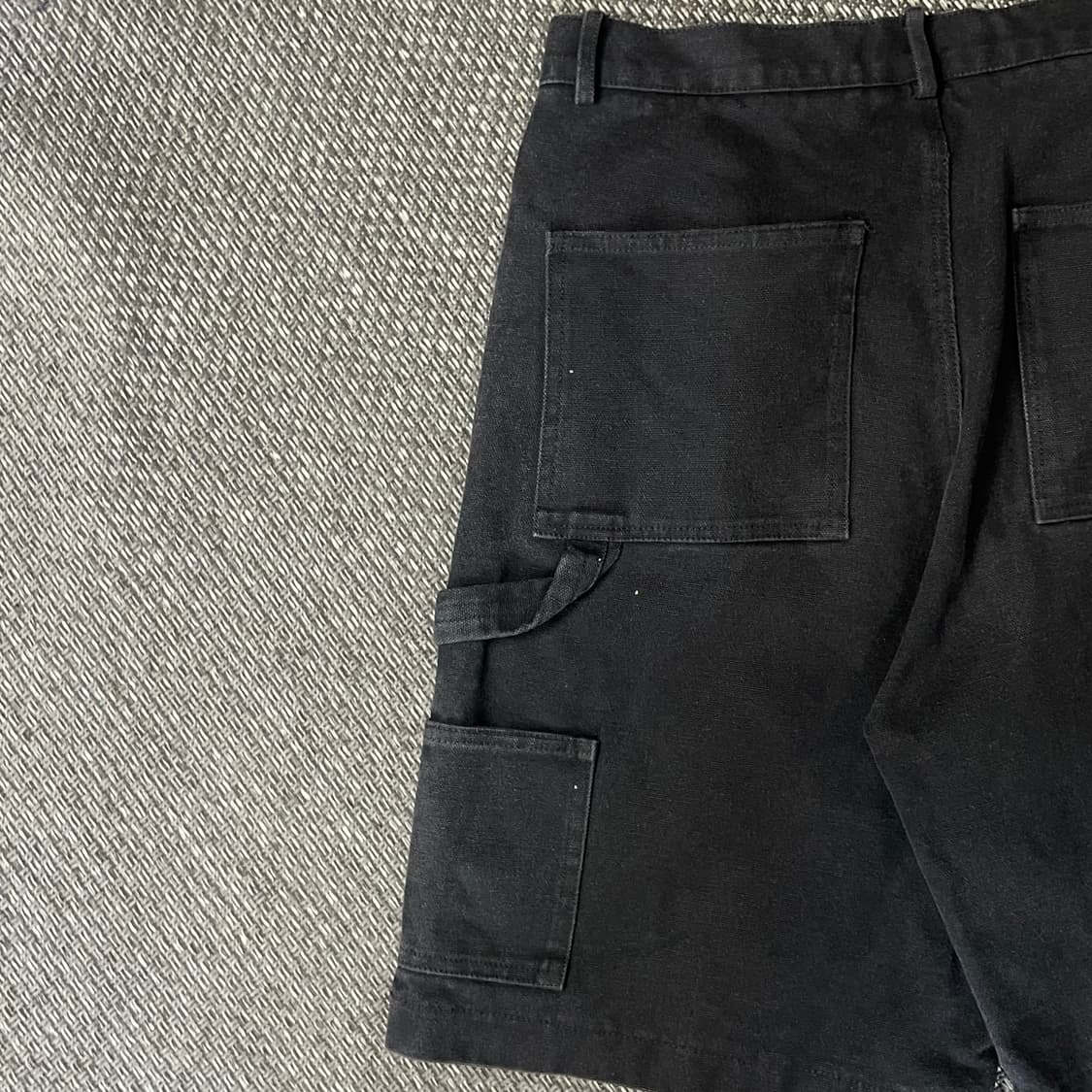 라퍼지스토어 더블니 카펜더 블랙팬츠 M 상품이미지5