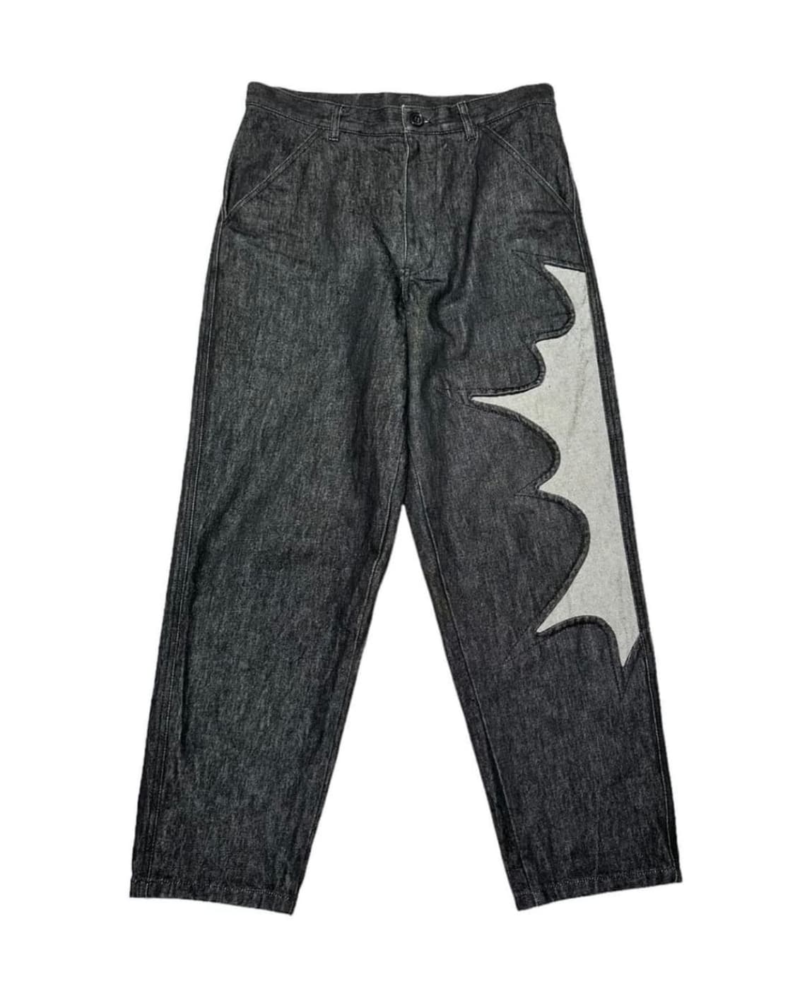 꼼데가르송 셔츠 패치 데님 팬츠 M 상품이미지1