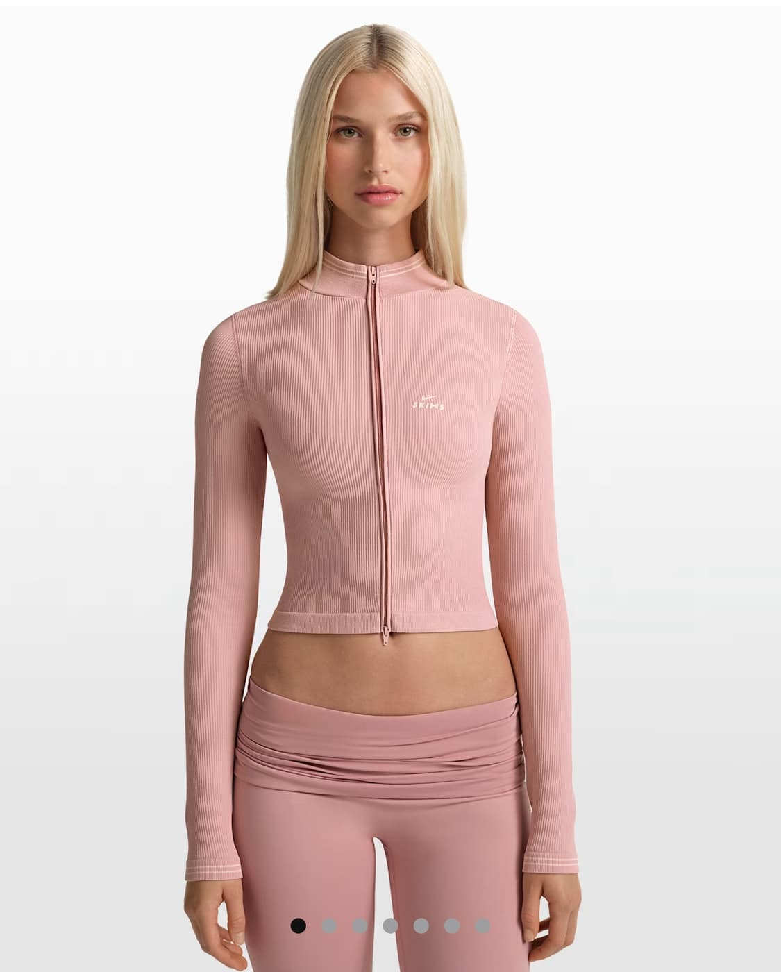 나이키스킴스 크롭 풀집 재킷 S 상품이미지1