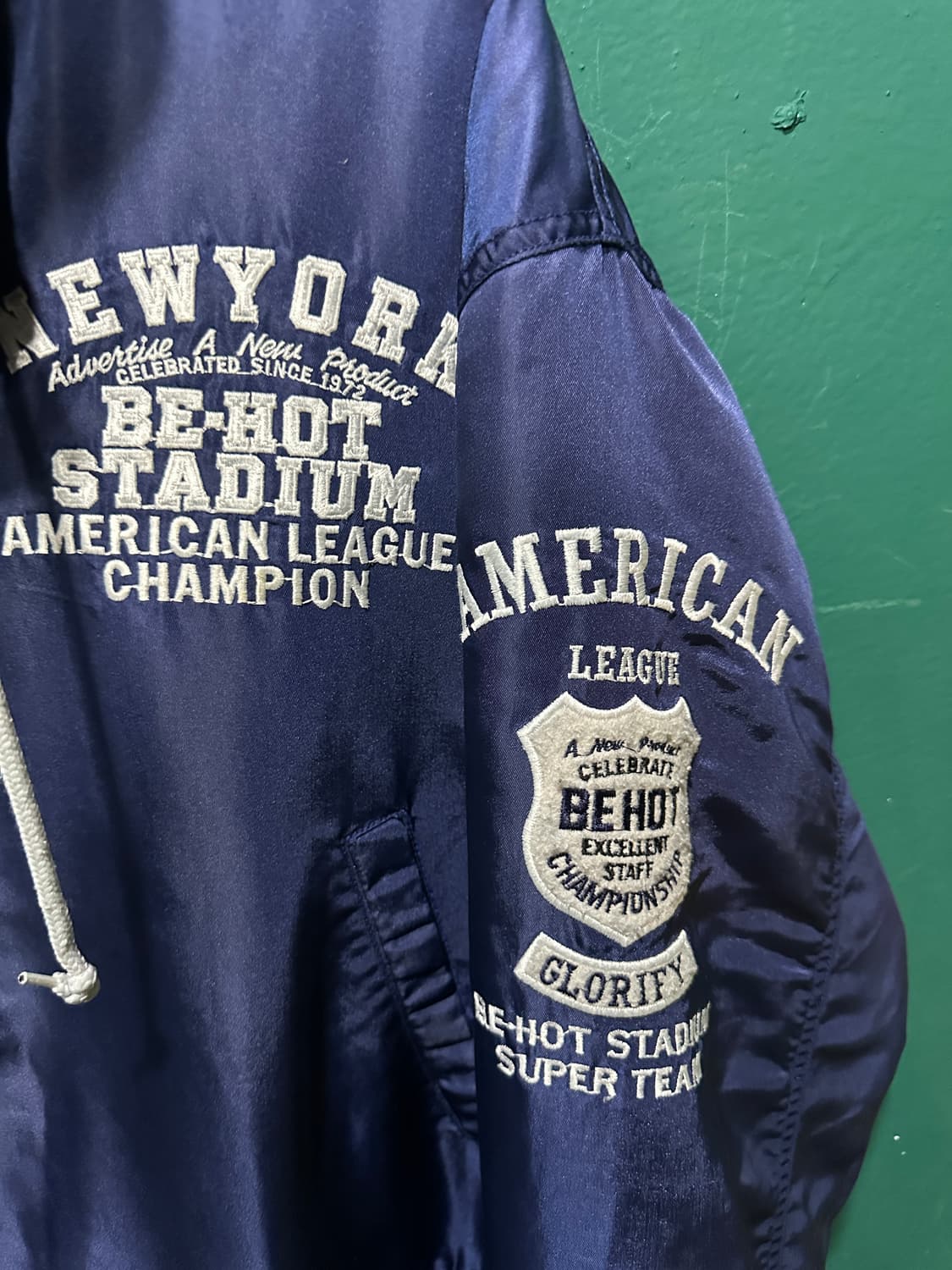 일본판 빈티지 숏 바시티자켓  상품이미지2