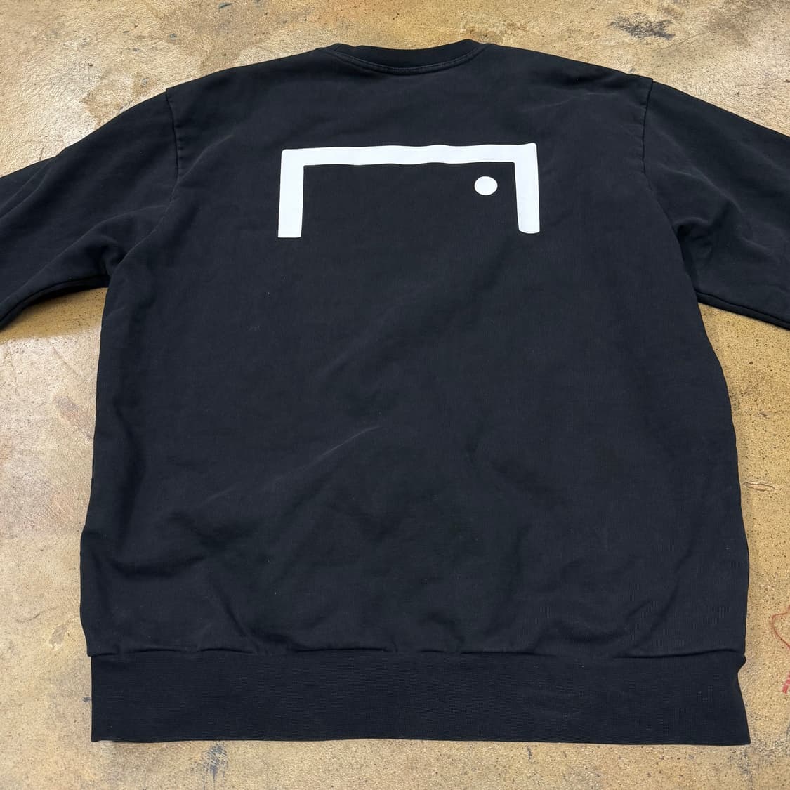 [정품/XL] GOALSTUDIO 골스튜디오 블랙 맨투맨 b14 상품이미지4