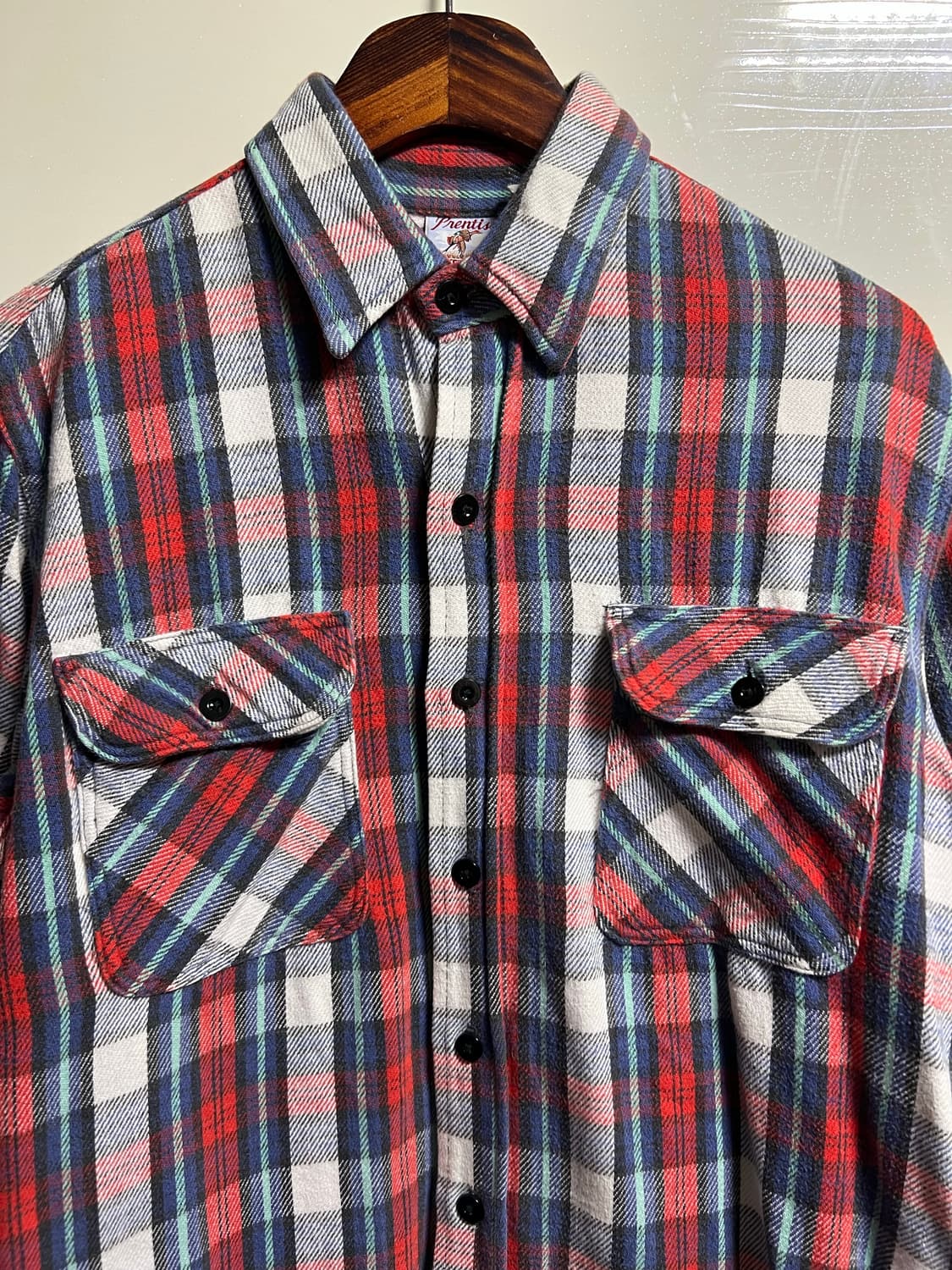 80‘s Prentiss 아웃도어 플란넬 셔츠 상품이미지2
