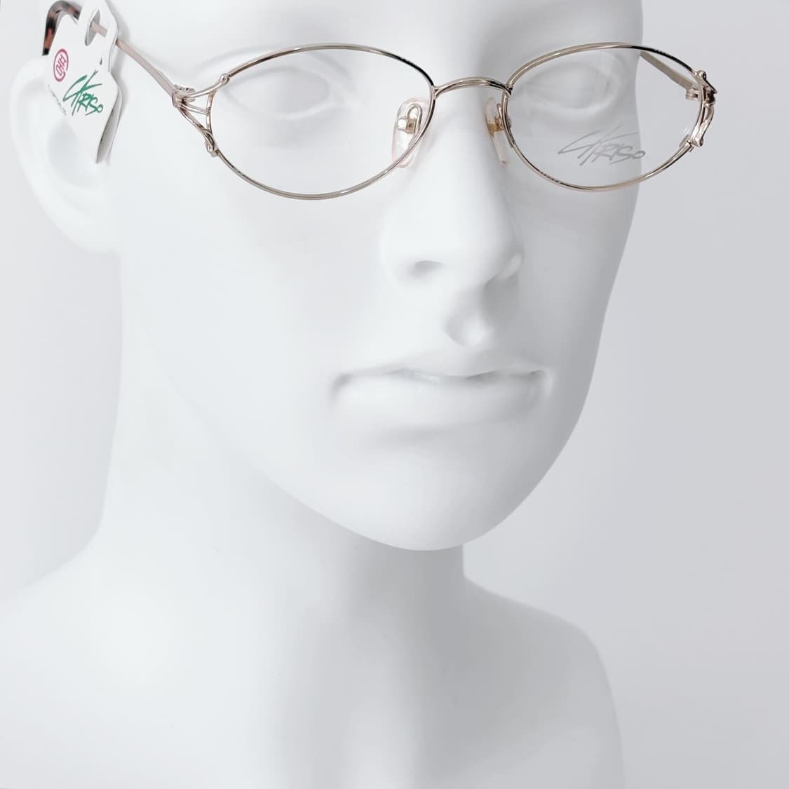 CARISO 골드 큐빅 데드스탁 빈티지안경 상품이미지5