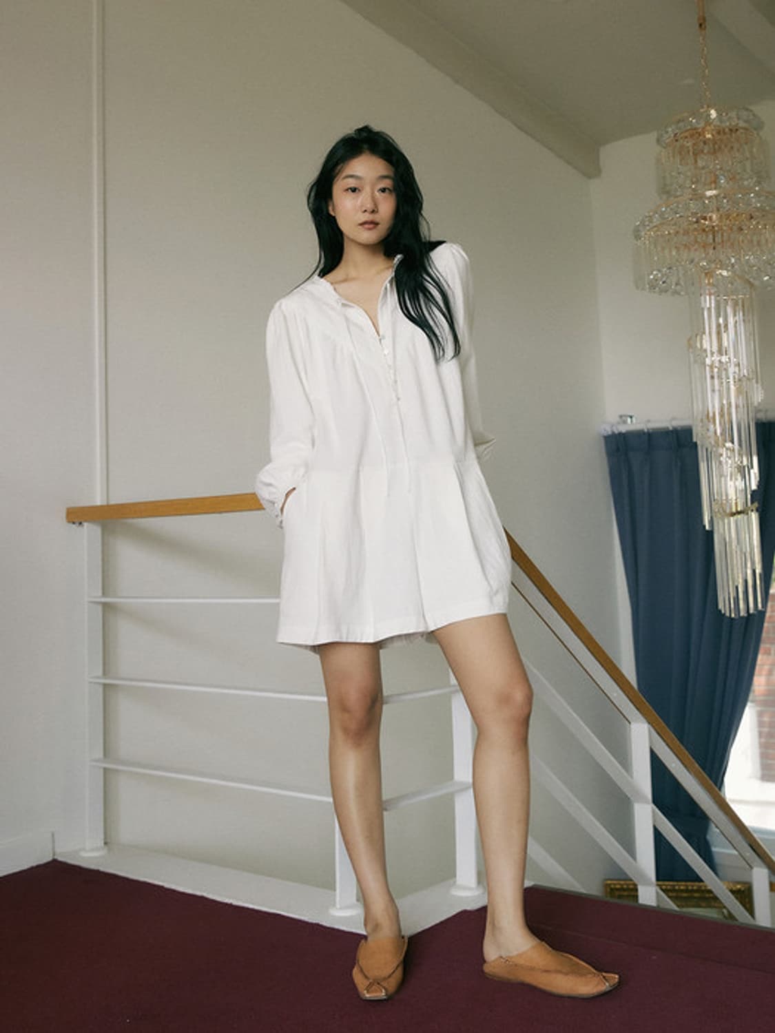 오버듀플레어 레이스 점프수트  상품이미지3