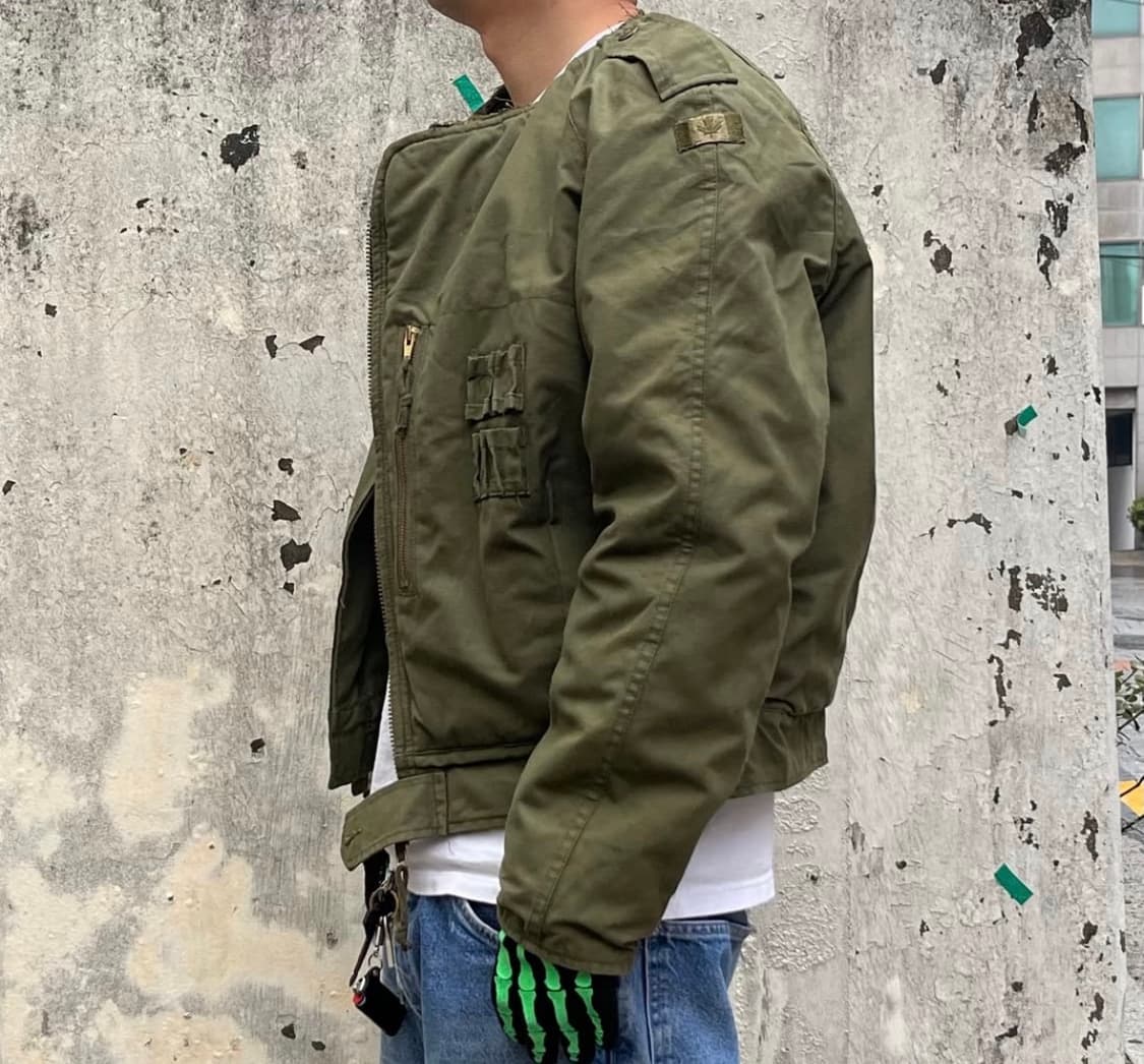 80s 캐나다군 탱커 자켓 105 사이즈 상품이미지3