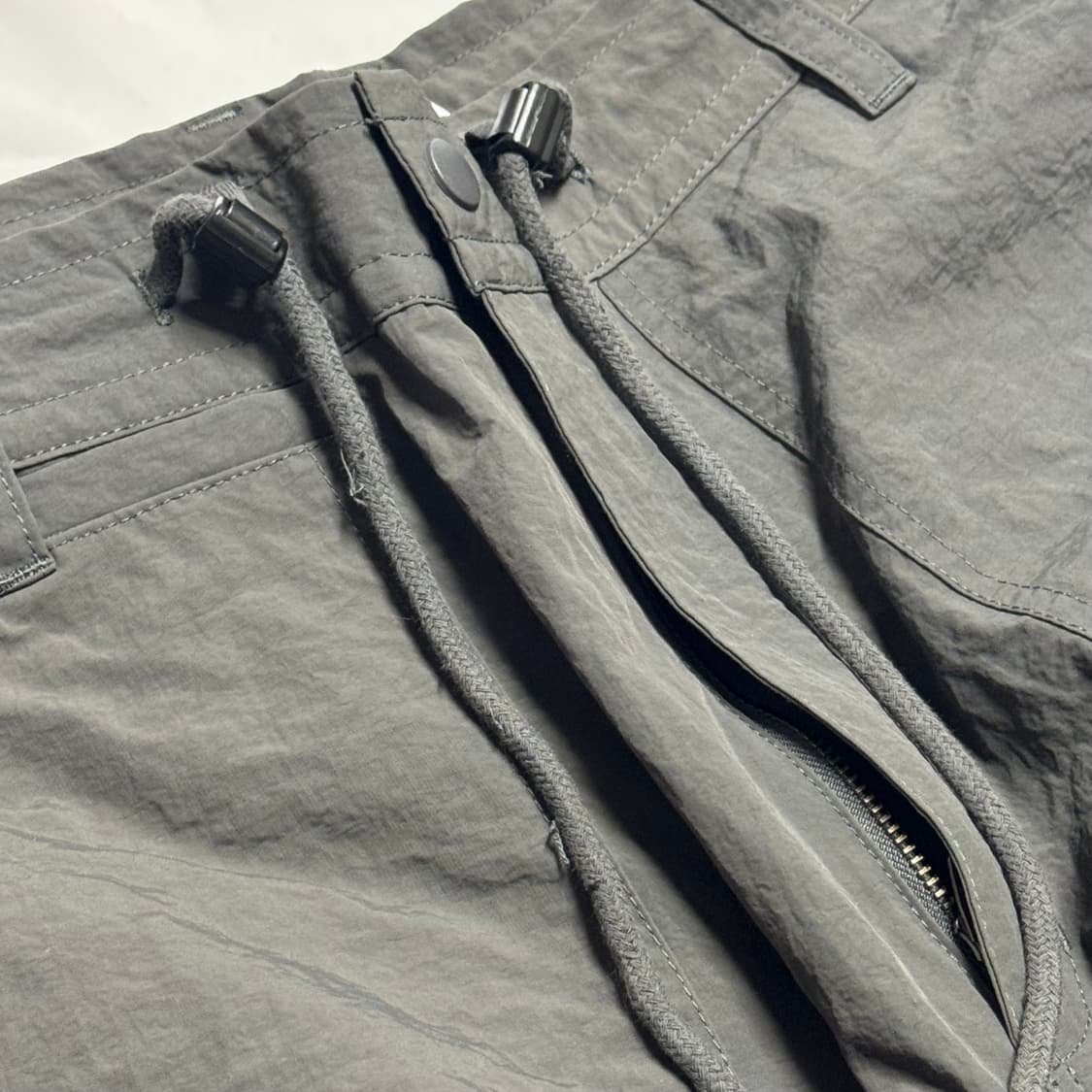 [S] 엑스톤즈 XP127 셔링 카고 팬츠 차콜(CHARCOAL) 상품이미지10