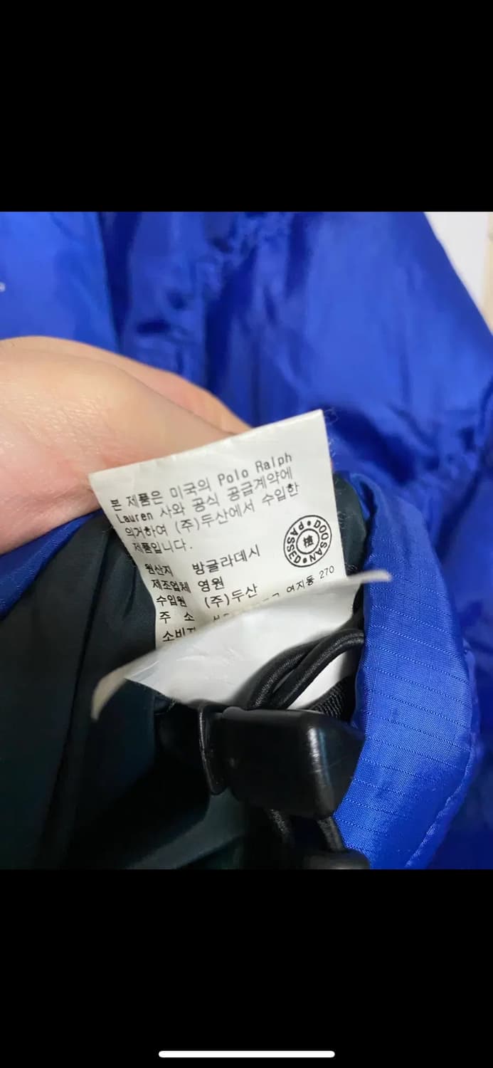 폴로진스 패딩점퍼 s 상품이미지6