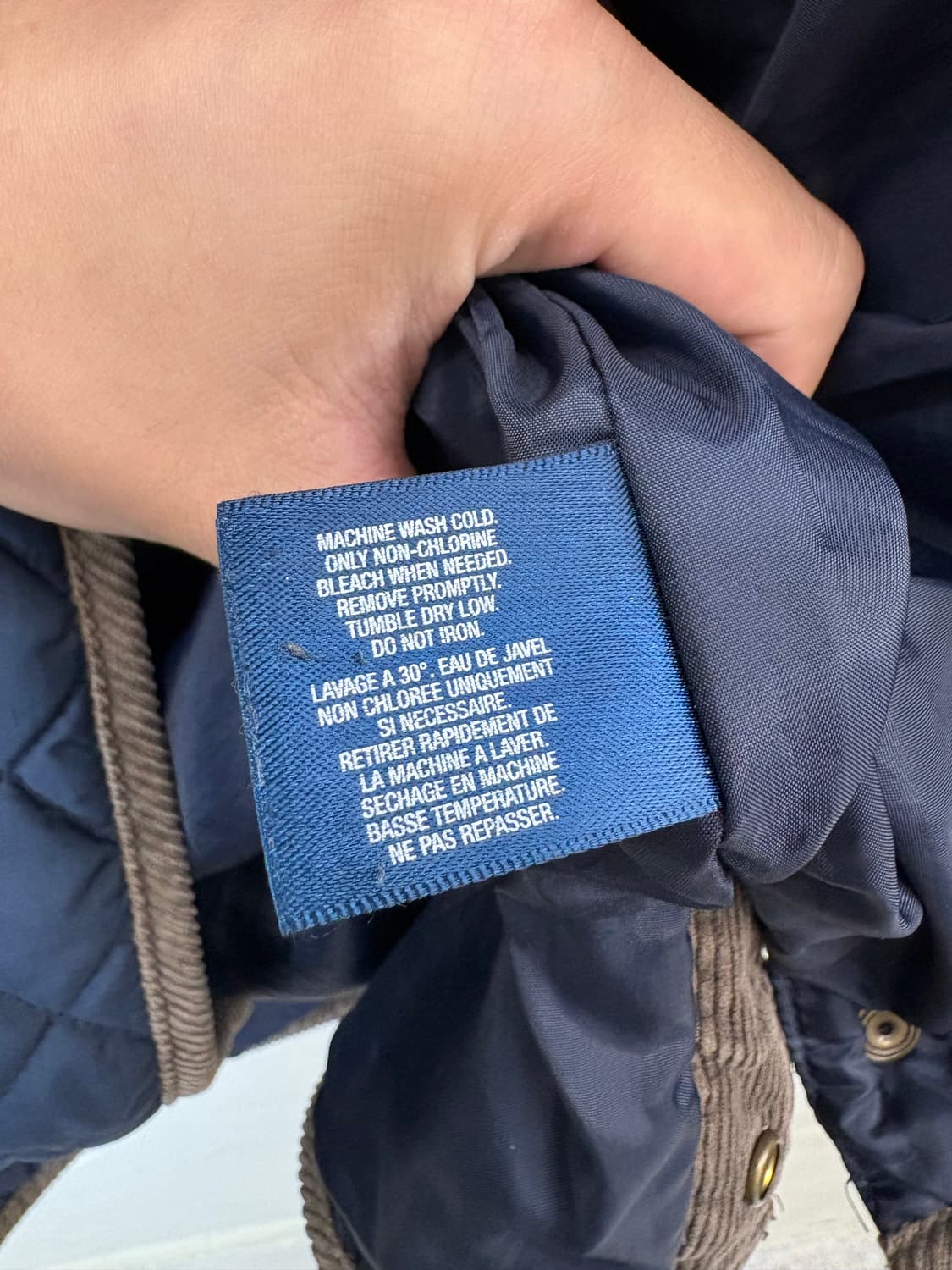 폴로랄프로렌 보이즈 네이비 퀼팅 자켓 상품이미지8