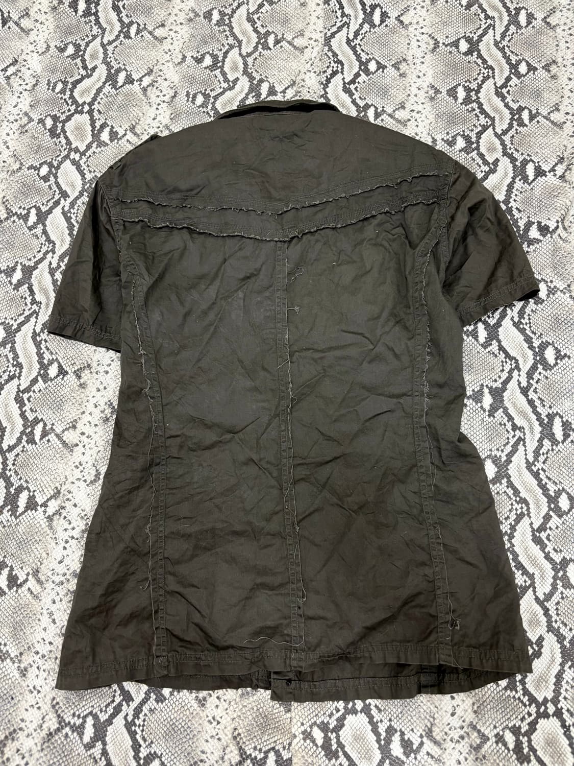 “Vintage”Grunge Mood Double Zipper Detai 상품이미지9