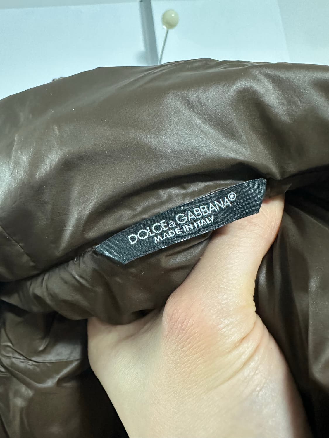 돌체앤가바나 로고 경량패딩 상품이미지3