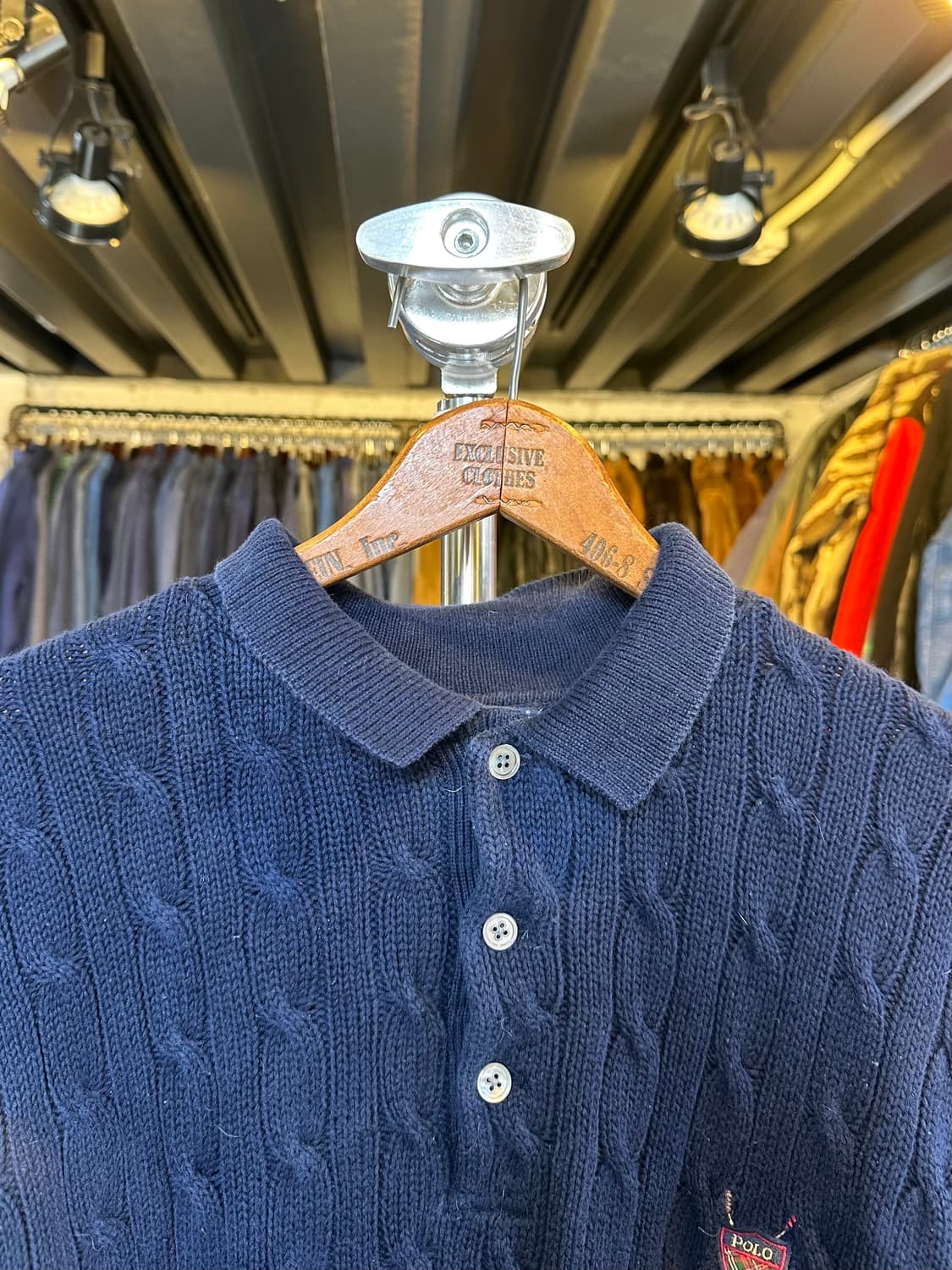 폴로 랄프로렌 헤비 케이블 니트 상품이미지2