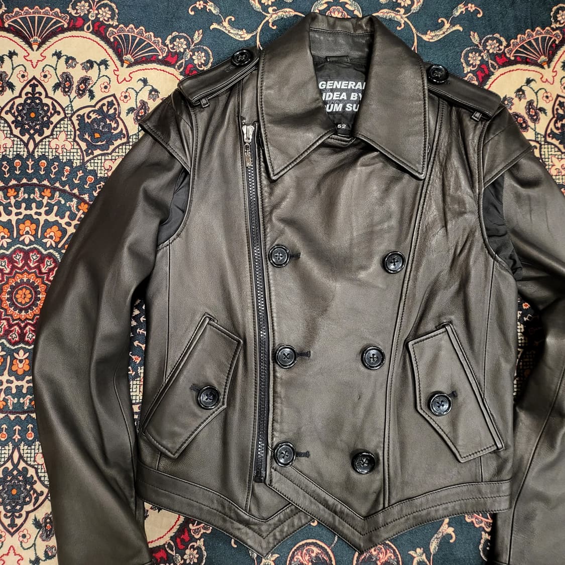 제너럴 아이디어(GENERAL IDEA) 양가죽 자켓 (52) 상품이미지4