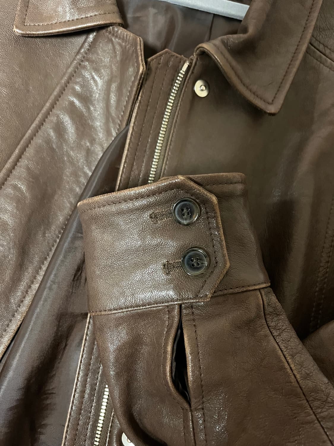 에토스 콜자켓 브라운 상품이미지3