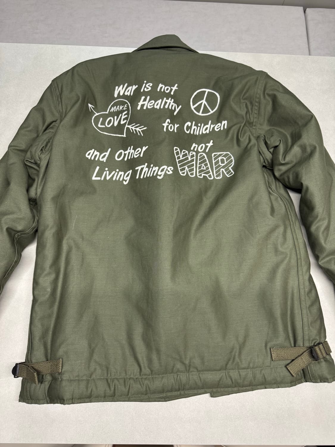 버즈릭슨 a-2 덱자켓 정글클로스 상품이미지2