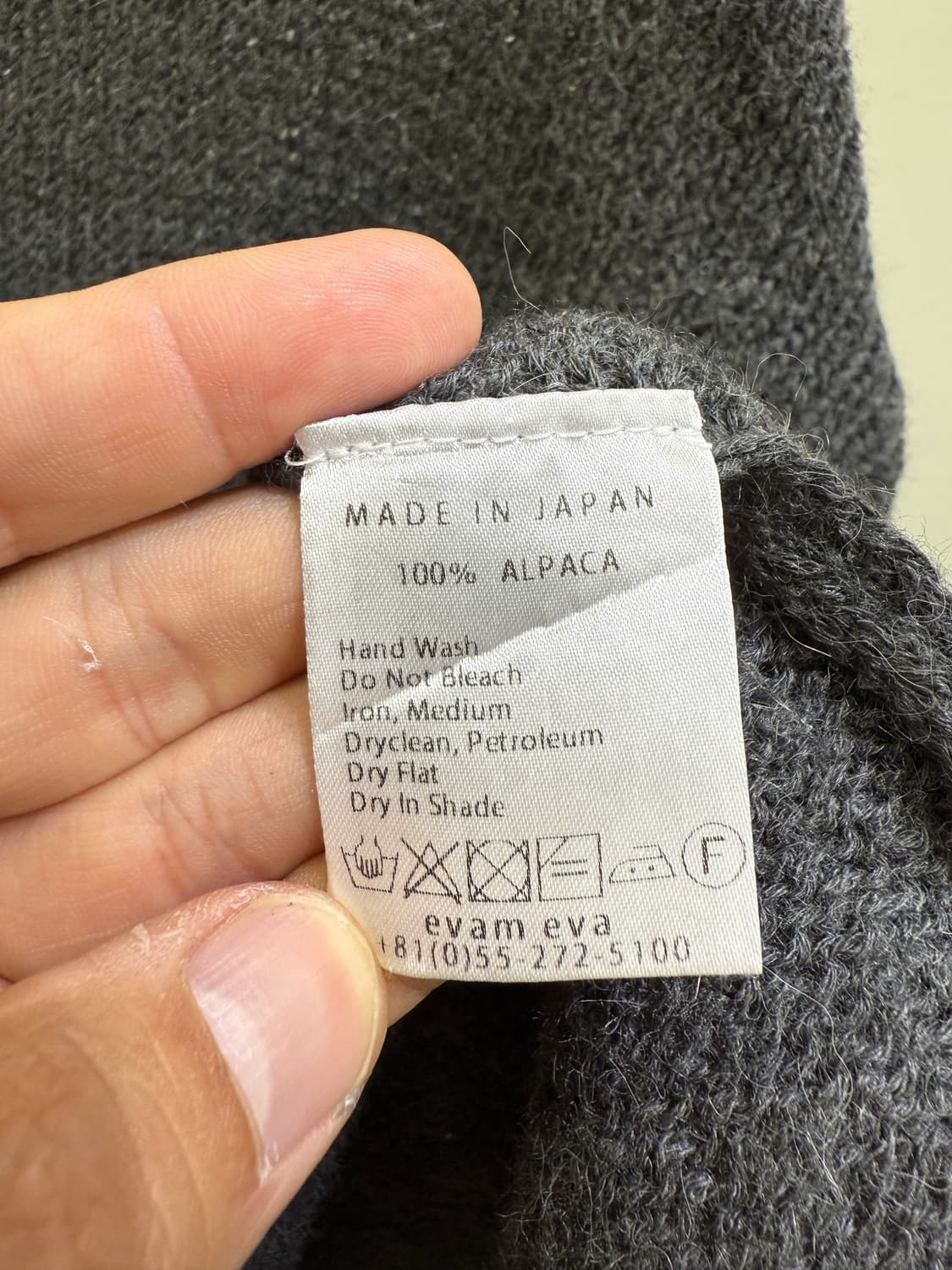EVAM EVA (Made in Japan) 앙고라 니트 상품이미지8