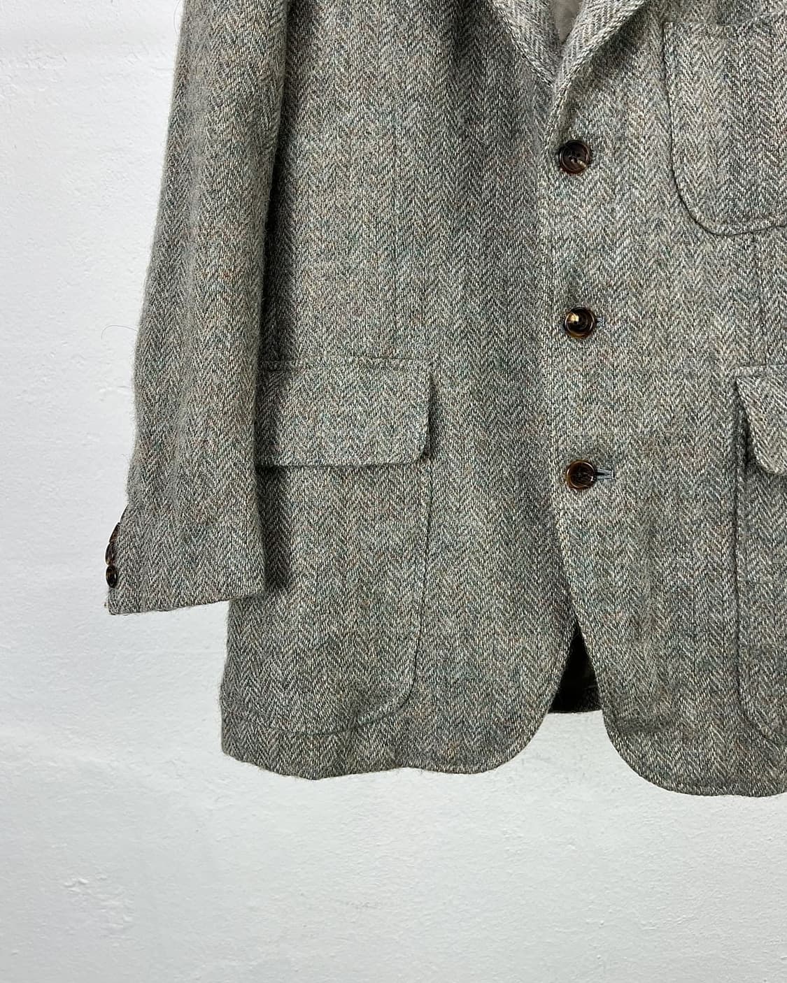 폴로 랄프로렌 해링본 트위드 울 블레이저 자켓 상품이미지4