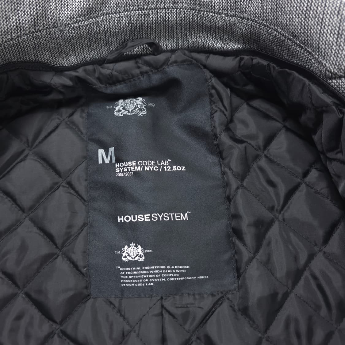 하우스코드랩 폴리 피코트 그레이 (M) 상품이미지5