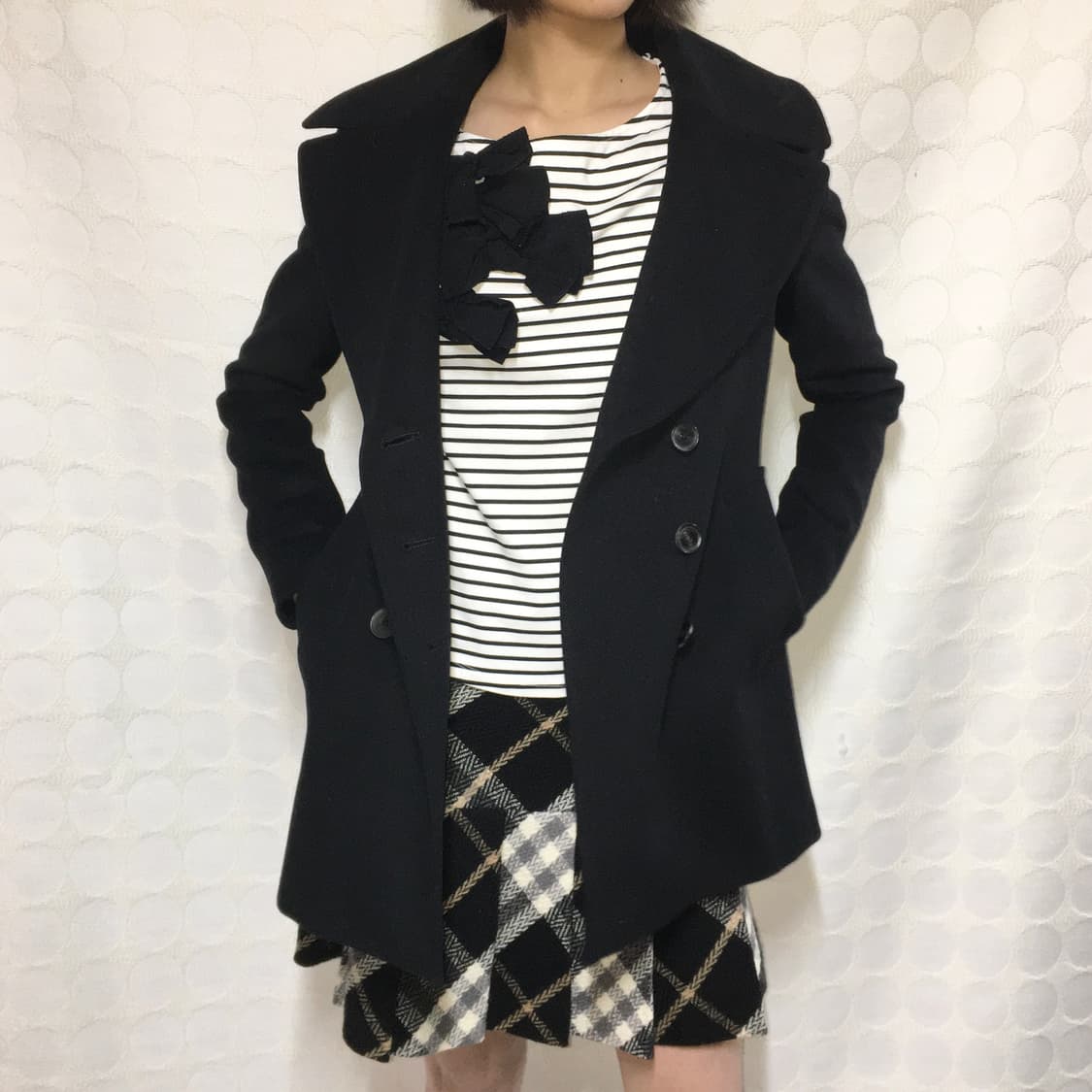 버버리 블랙 캐시미어 코트 상품이미지3