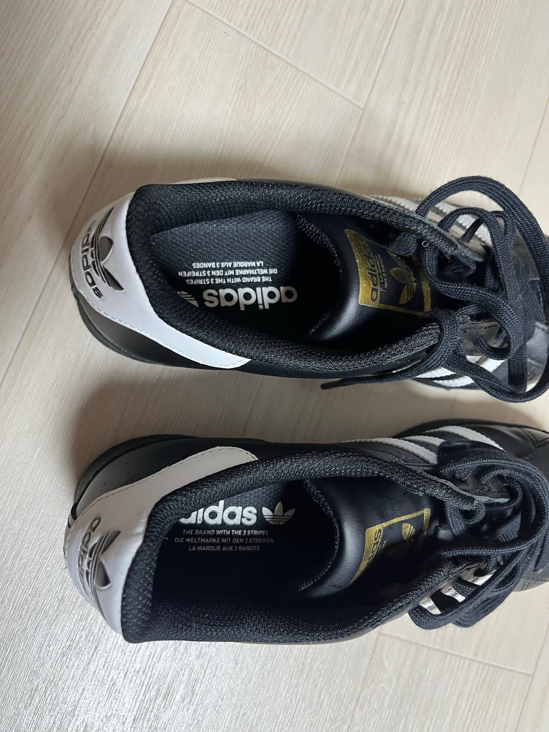 [아디다스] 슈퍼스타 코어 블랙 화이트_265 상품이미지4