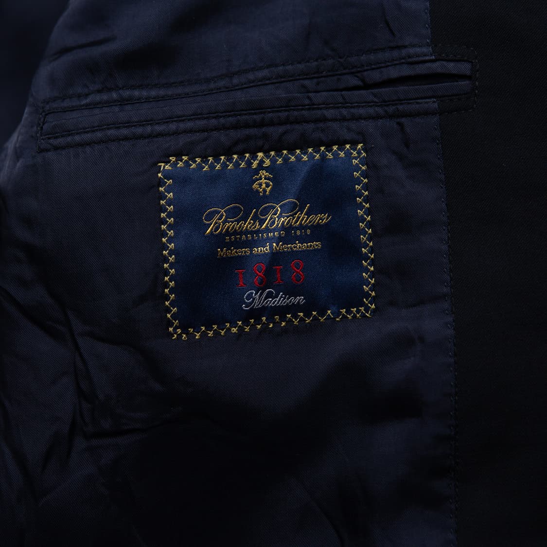 브룩스 브라더스 워터베리 골드 버튼 블레이저 상품이미지7