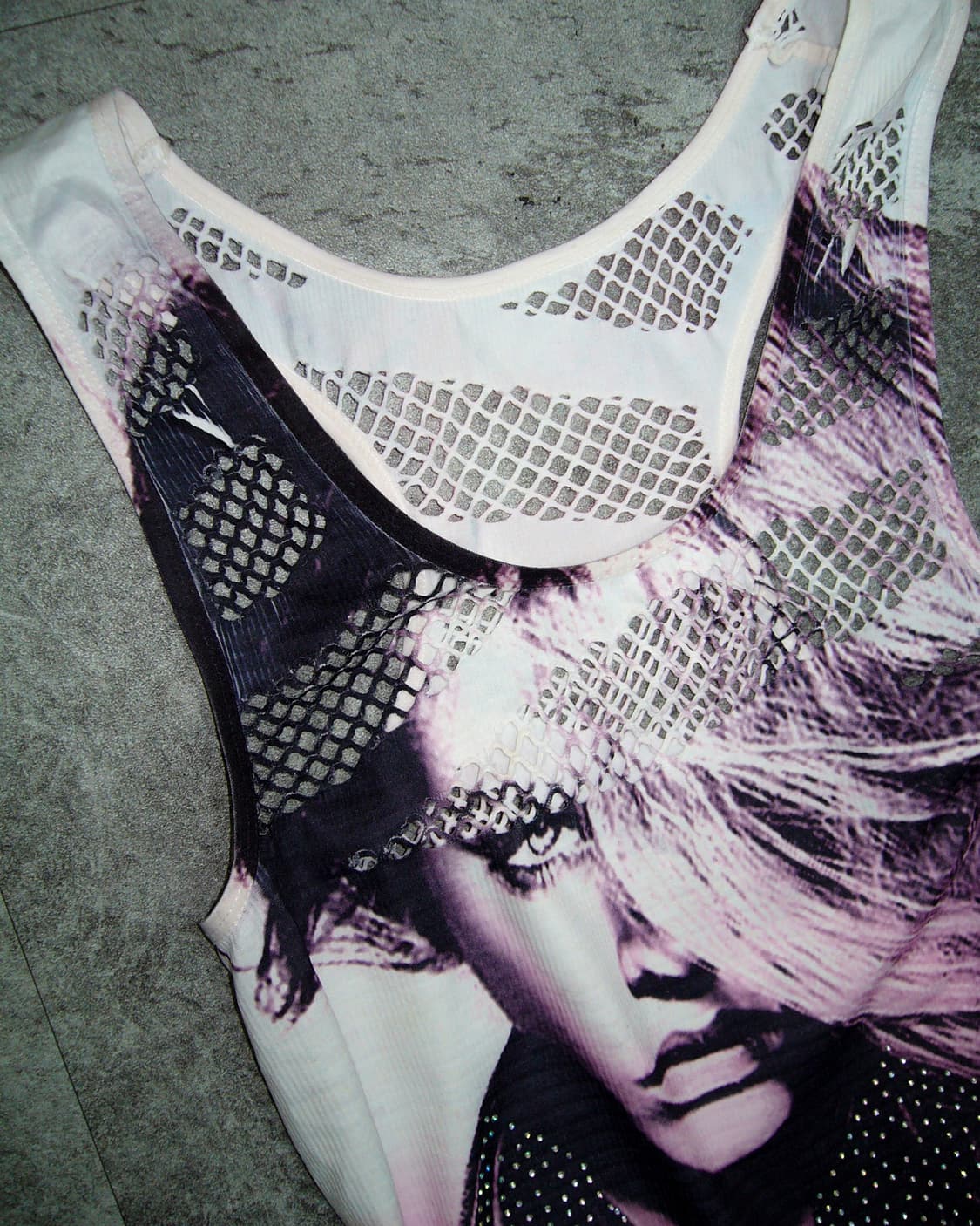 Artist Mesh Sleeveless Top 상품이미지4