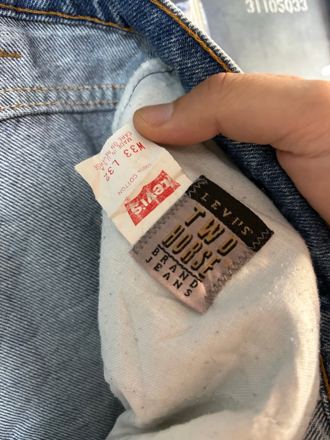80’s USA Levis 840 Denim Pant.  상품이미지4