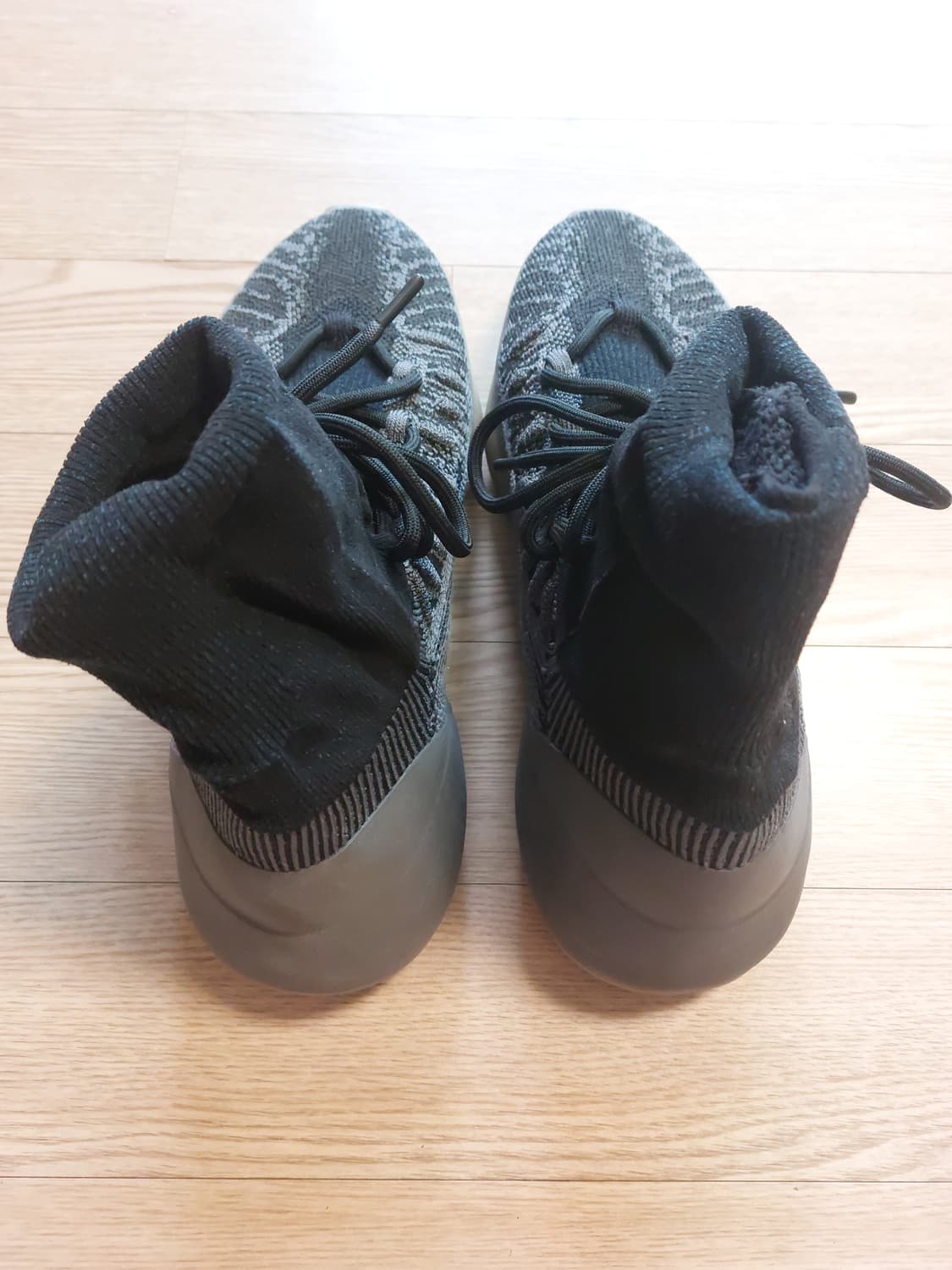 275)아디다스 이지부스트 베스킷볼 니트 슬레이트 블루 상품이미지3