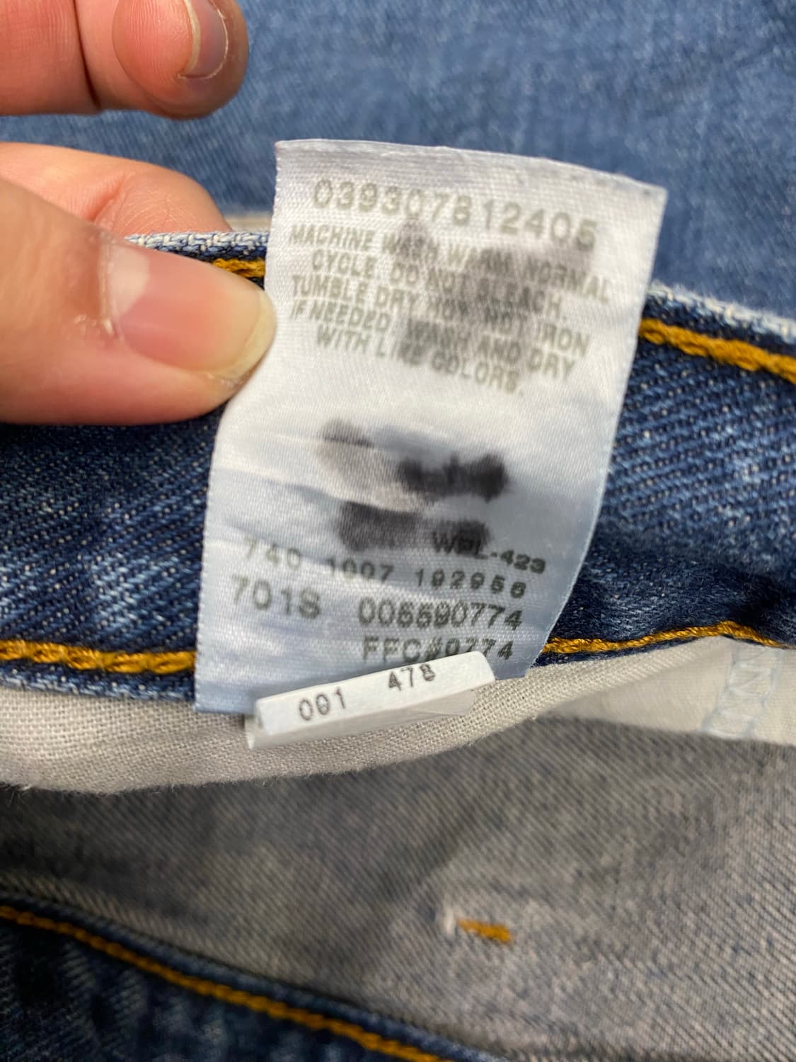 00s Levis 리바이스 559 데님팬츠 상품이미지6