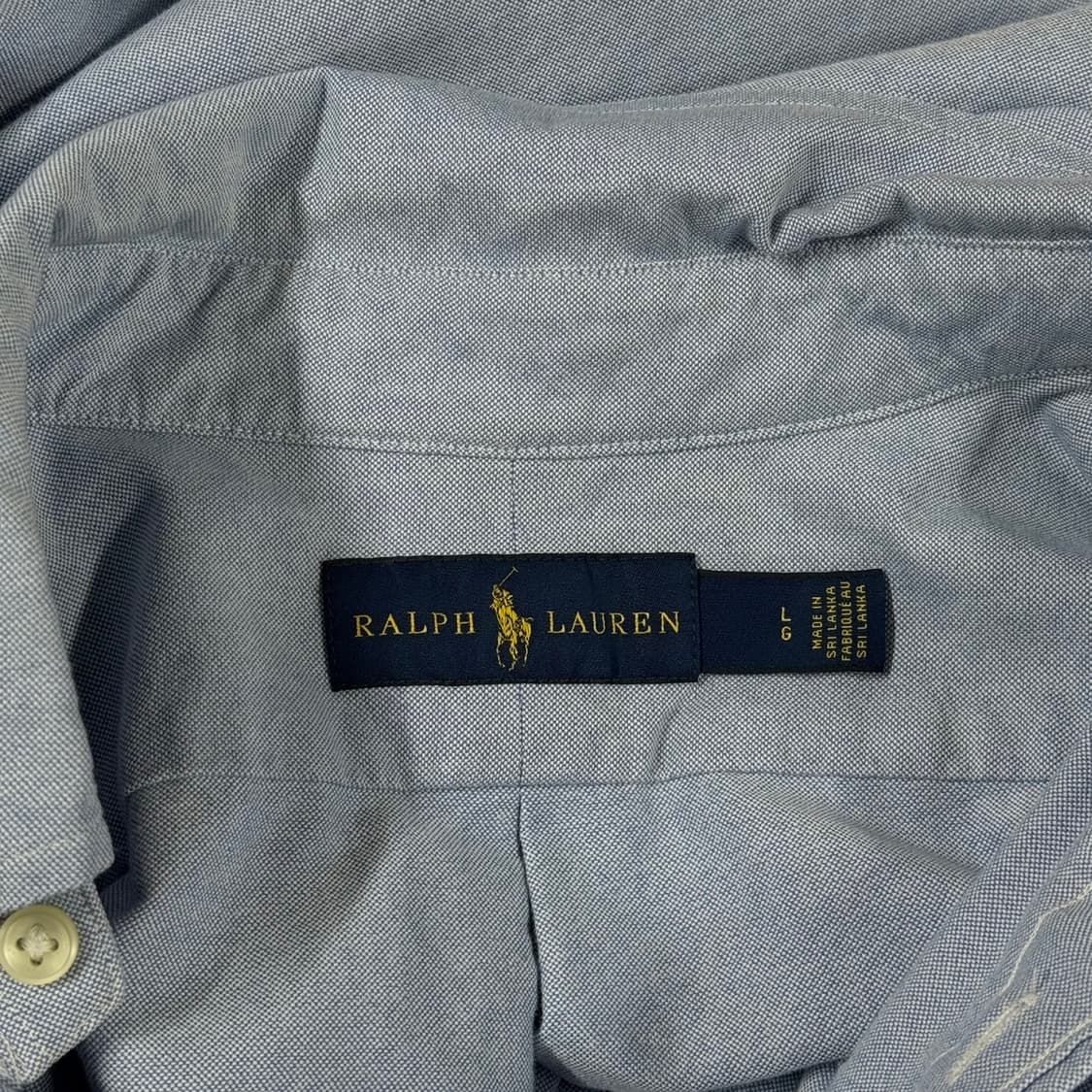 [해외 L] 폴로 랄프로렌 클래식핏 옥스포드 셔츠 청남방 상품이미지6
