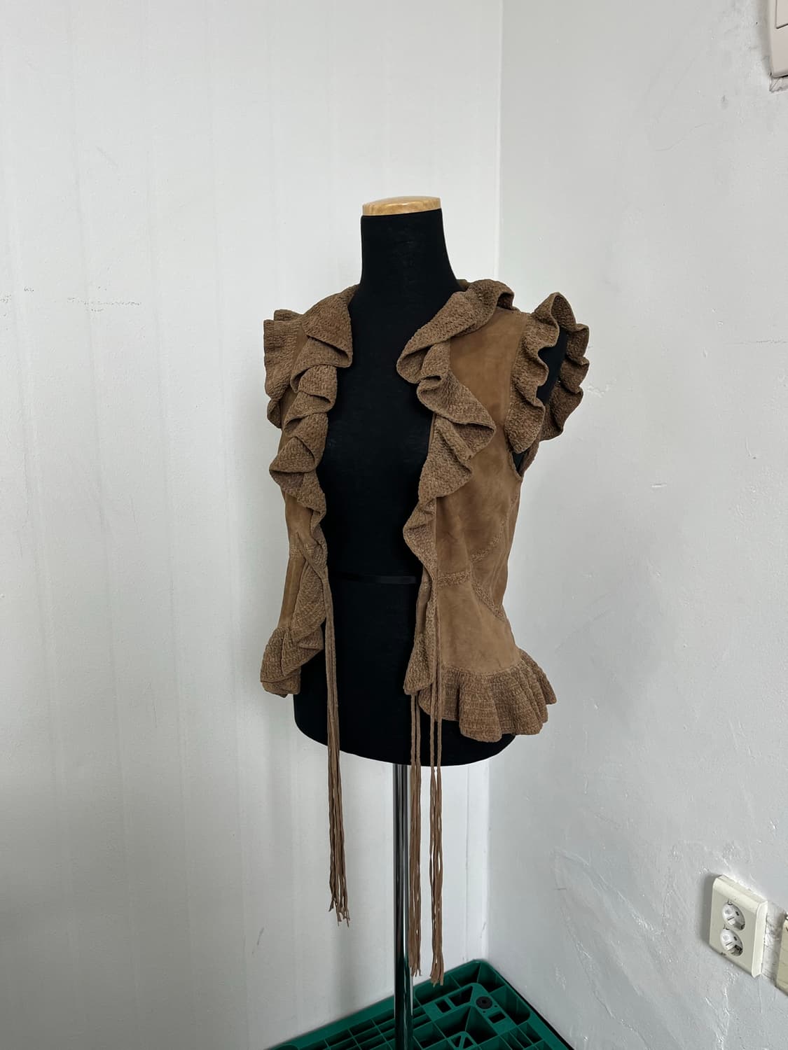 Polo ralph lauren sheep suade vest 상품이미지1