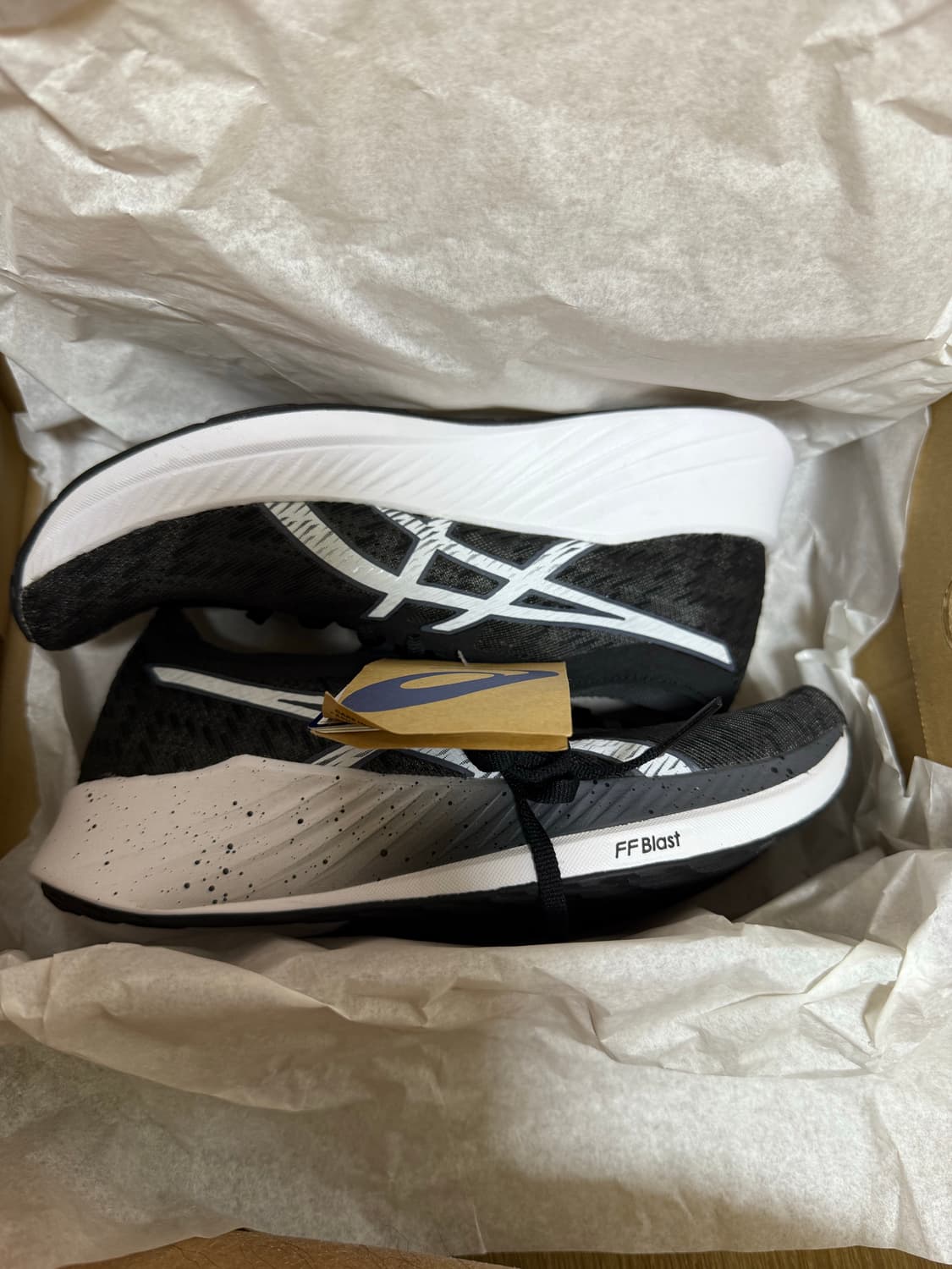 아식스 매직스피드W 검흰 (225) 상품이미지1