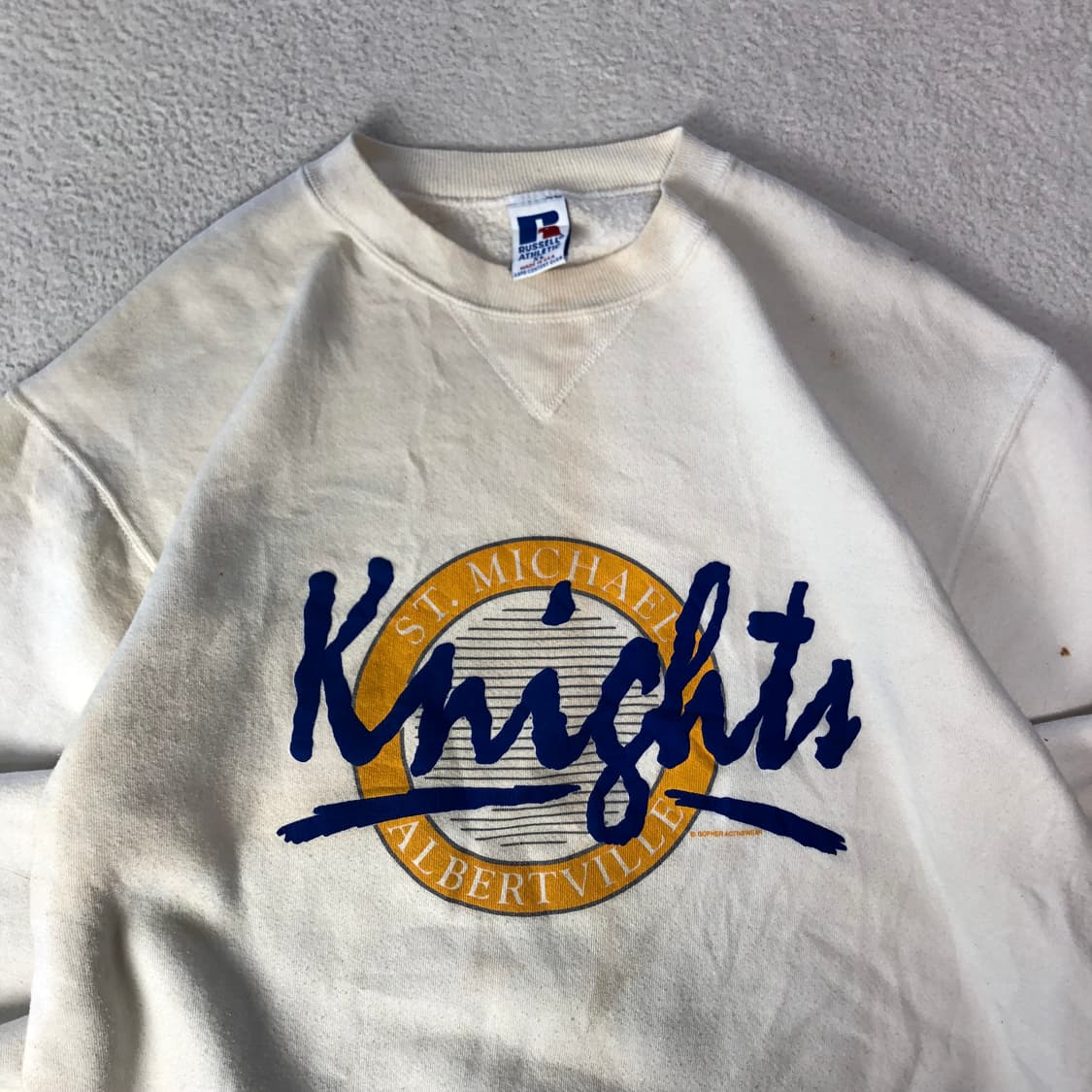 90s 러셀 St Knights 스웻셔츠  상품이미지7