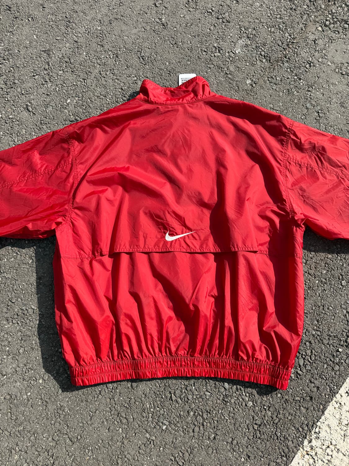 나이키 올드스쿨 레드 바람막이 B134 상품이미지7