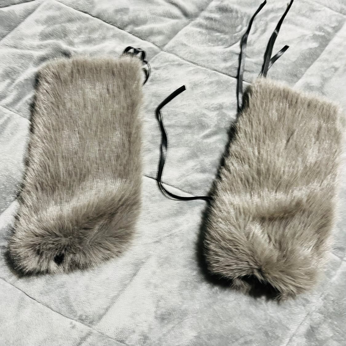 비건 밍크 퍼 종아리 토시  상품이미지4