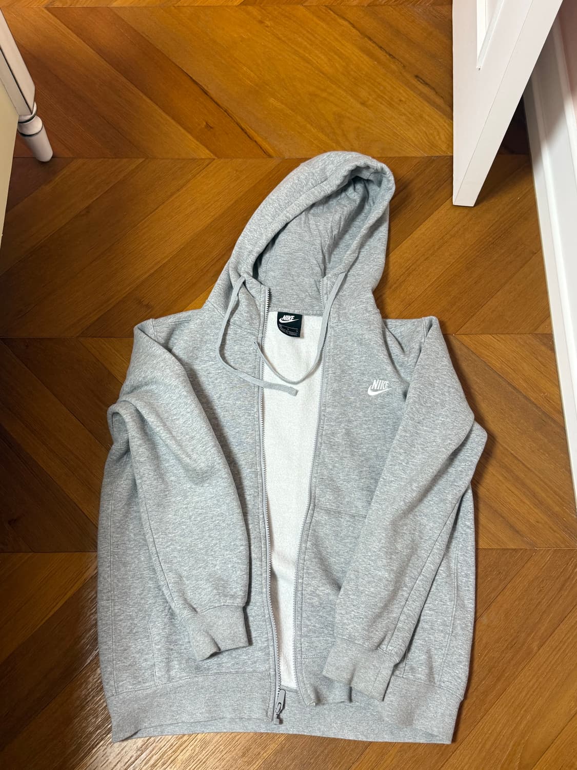 나이키 후드집업 그레이 상품이미지2