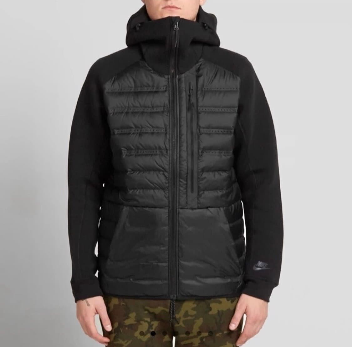 나이키 테크 플리스 에어로로프트 800 구스다운 자켓 블랙 상품이미지10
