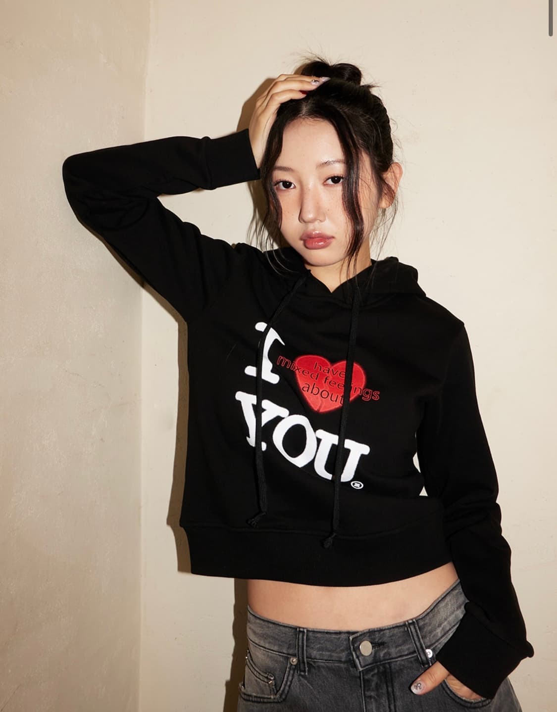 오피쉬 아이 해브 후드티 블랙 상품이미지1