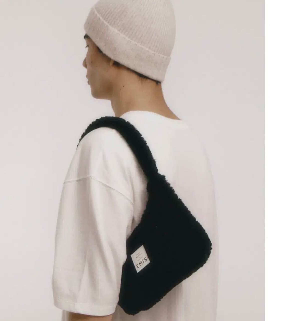 이미스 부클 보호백 숄더백 블랙 상품이미지5