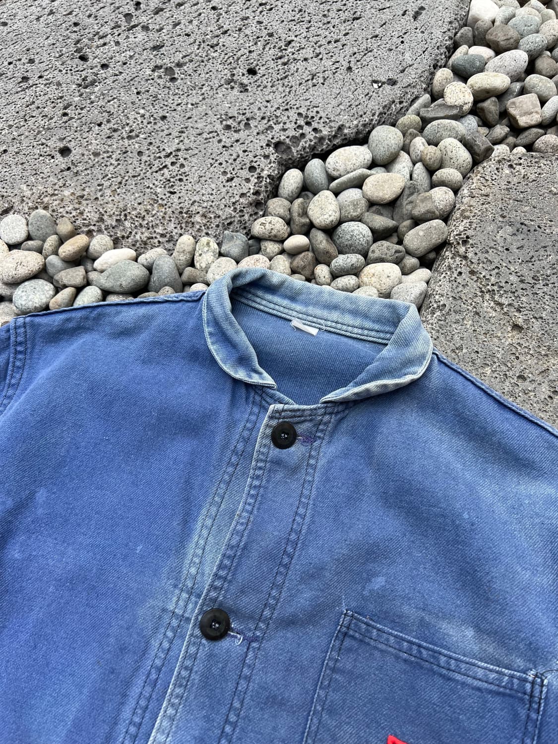 HARD WASHING SUN FADED OLD 프렌치워크자켓 상품이미지6