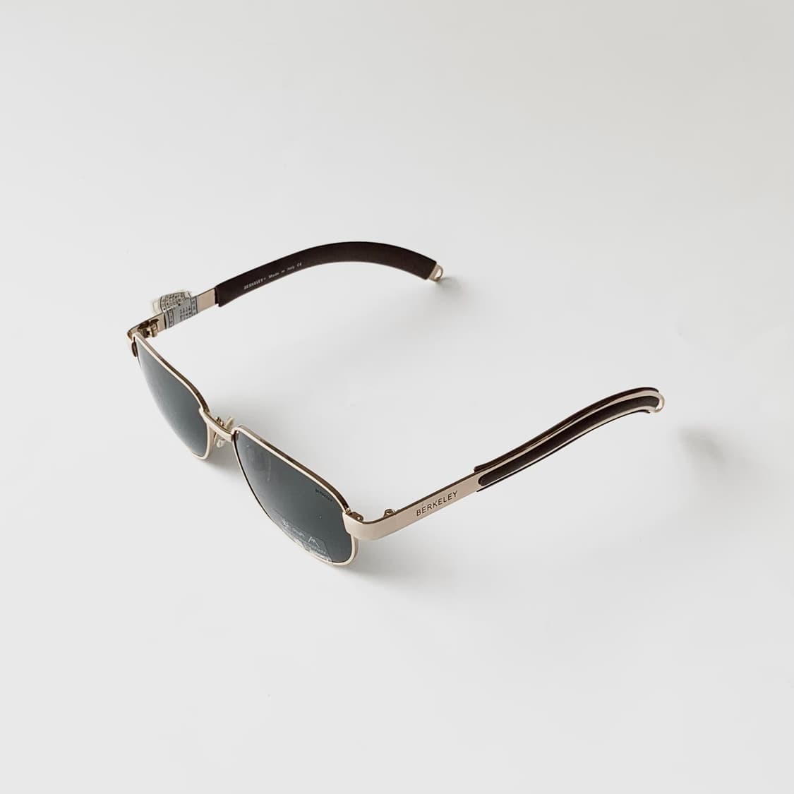 902 빈티지 직사각 슬림 메탈 선글라스 골드 Y2K 틴트렌즈 남녀공용  상품이미지2