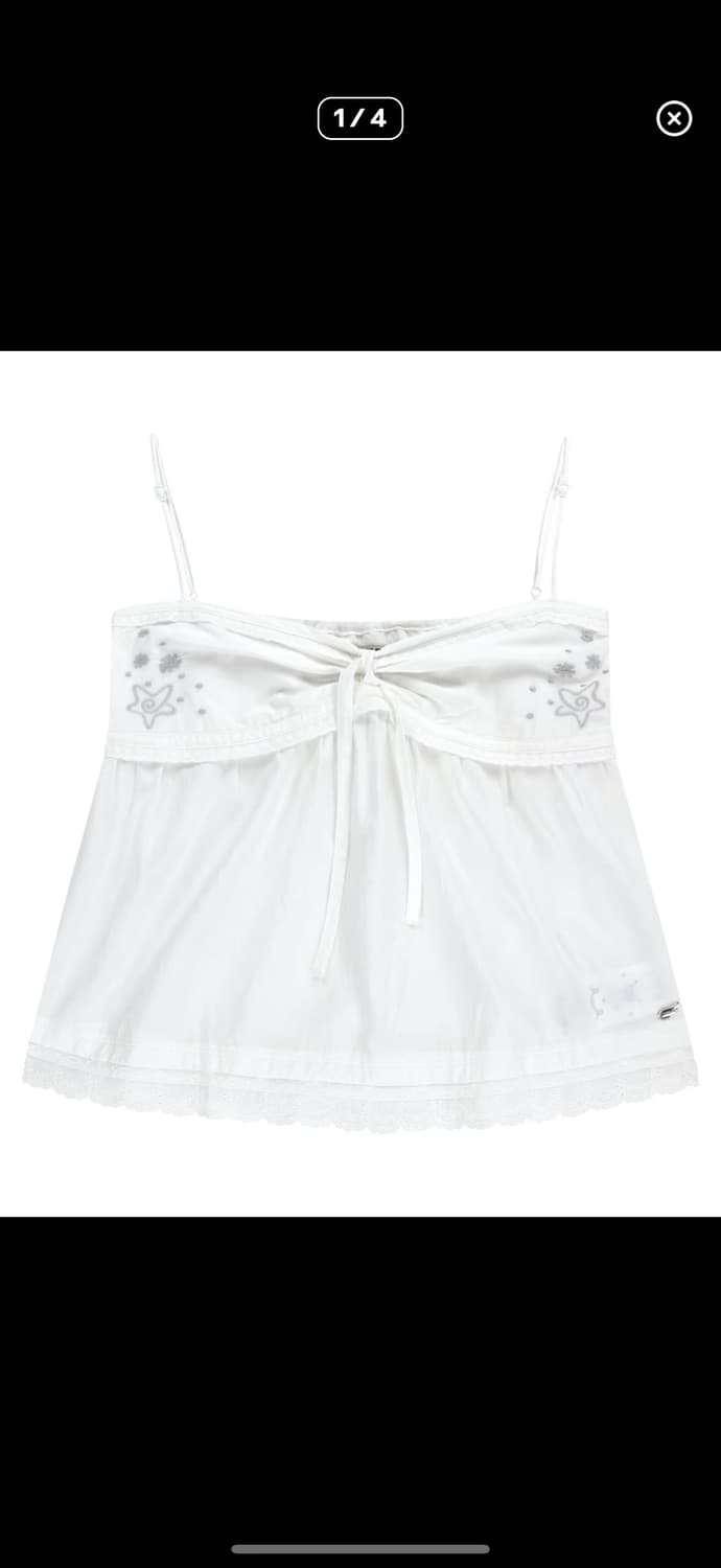 코이세이오 SOLAR STITCH SLEEVELESS WHITE 상품이미지1