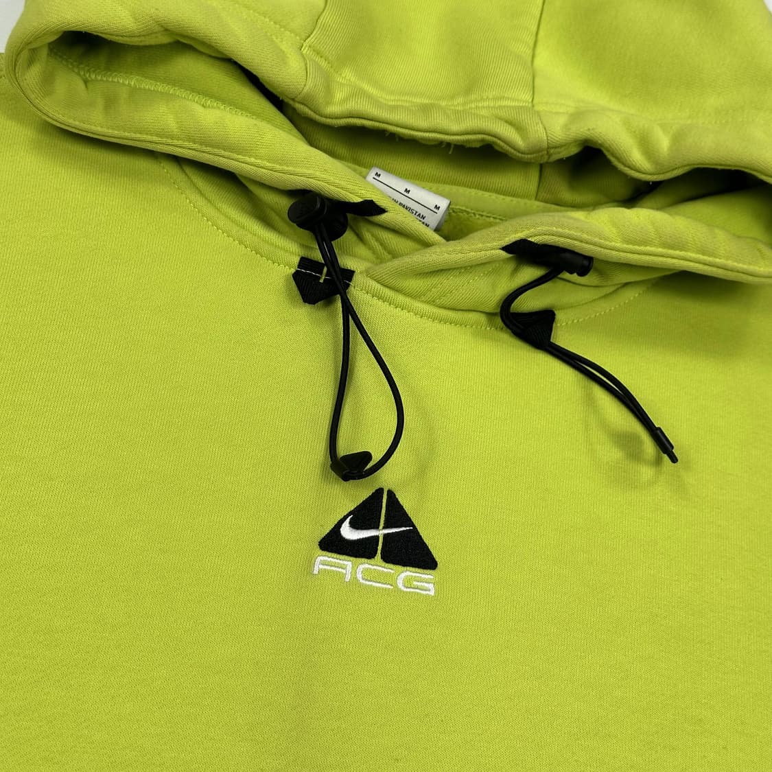 (오염존재) 나이키 ACG 테크 후드티 형광 M 상품이미지4
