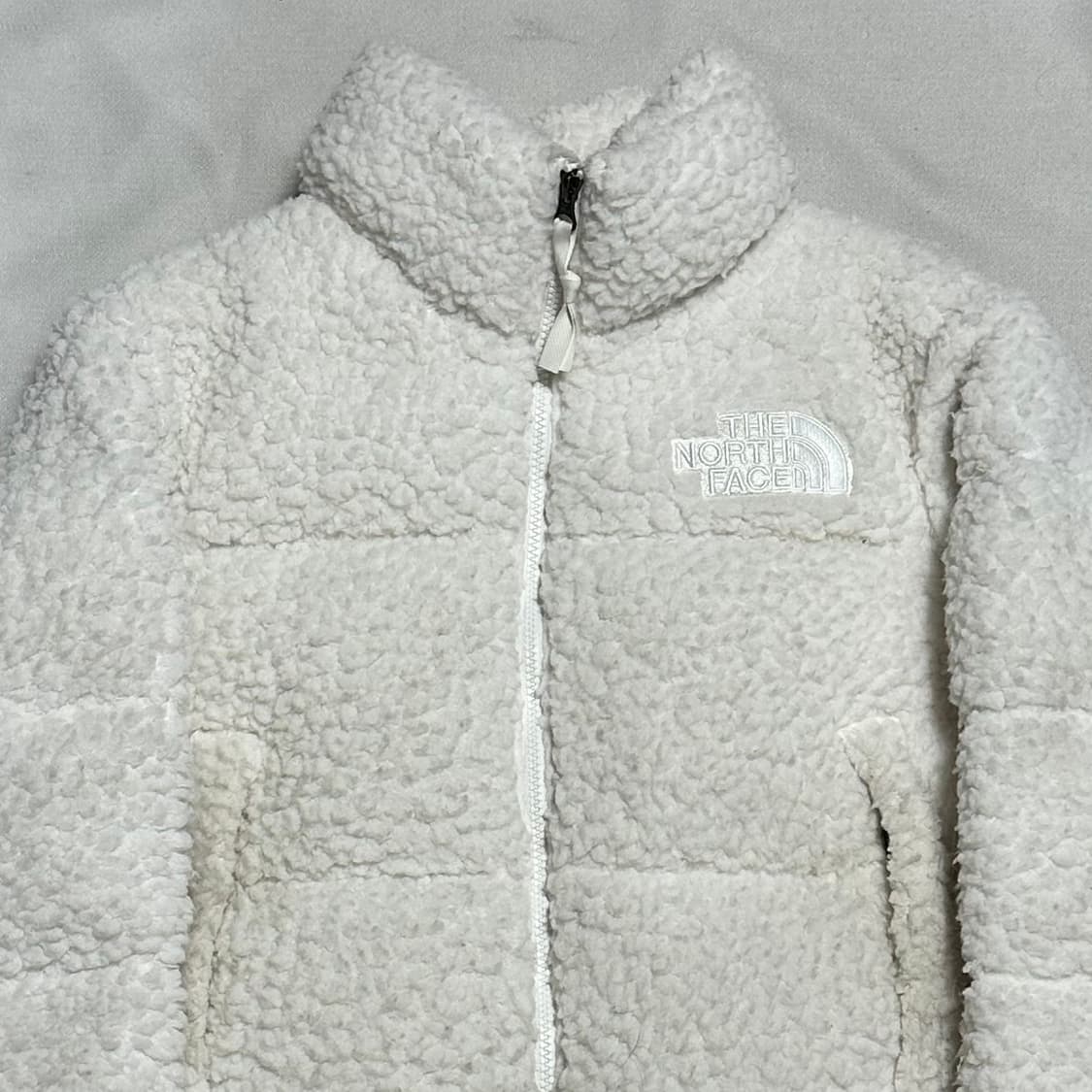 S 노스페이스 여성용 쉐르파 눕시 뽀글이 패딩 상품이미지1