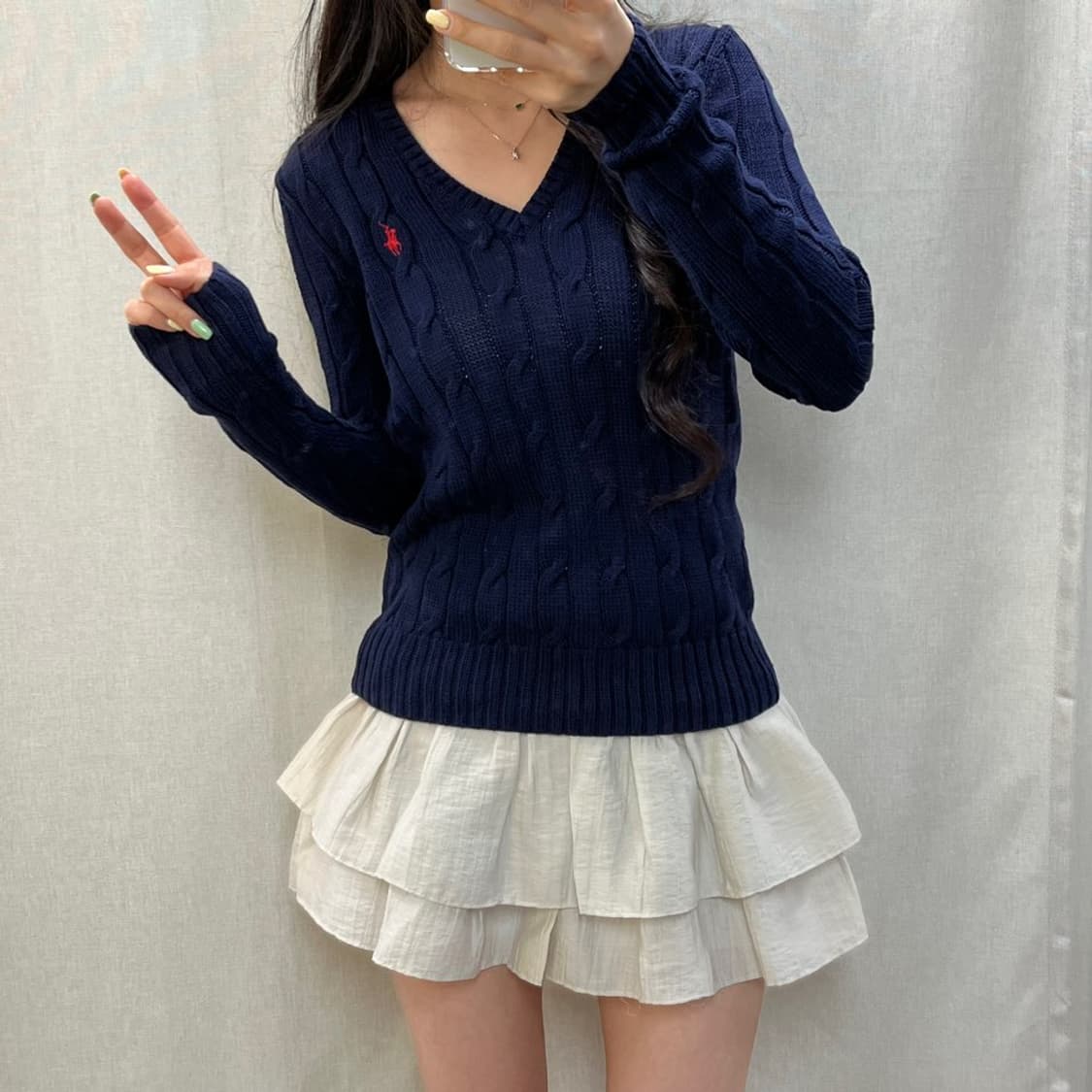 폴로 랄프 로렌 꽈배기 니트/#3688 상품이미지3