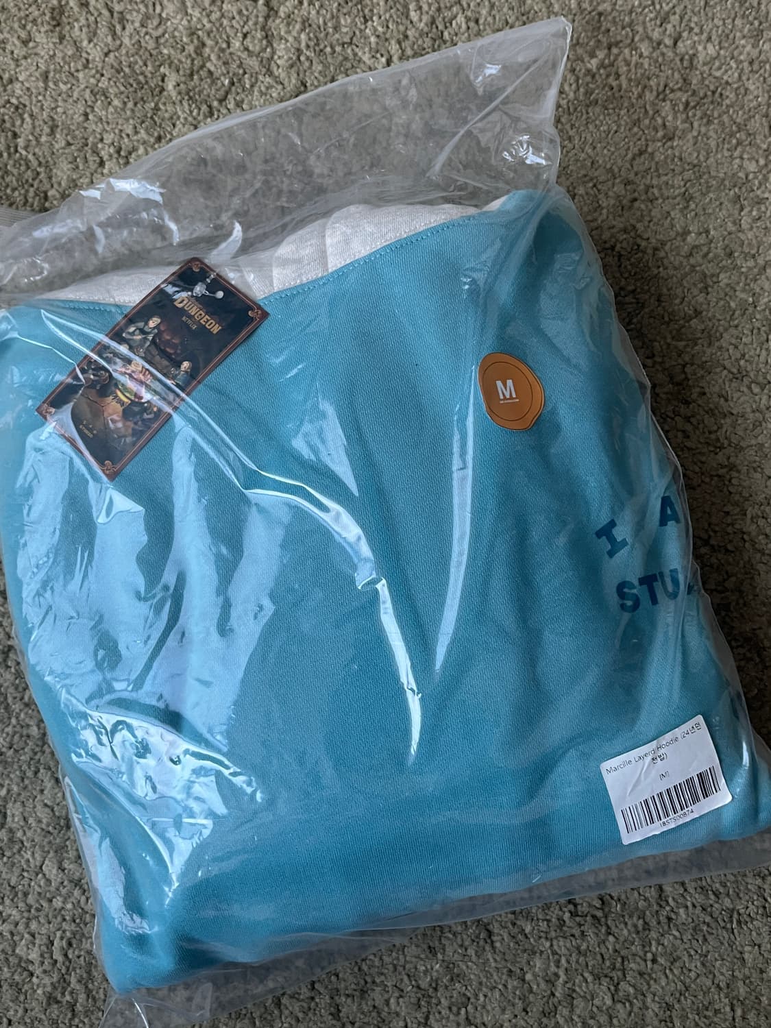 아이앱 스튜디오 x던전밥 후드 M 상품이미지2