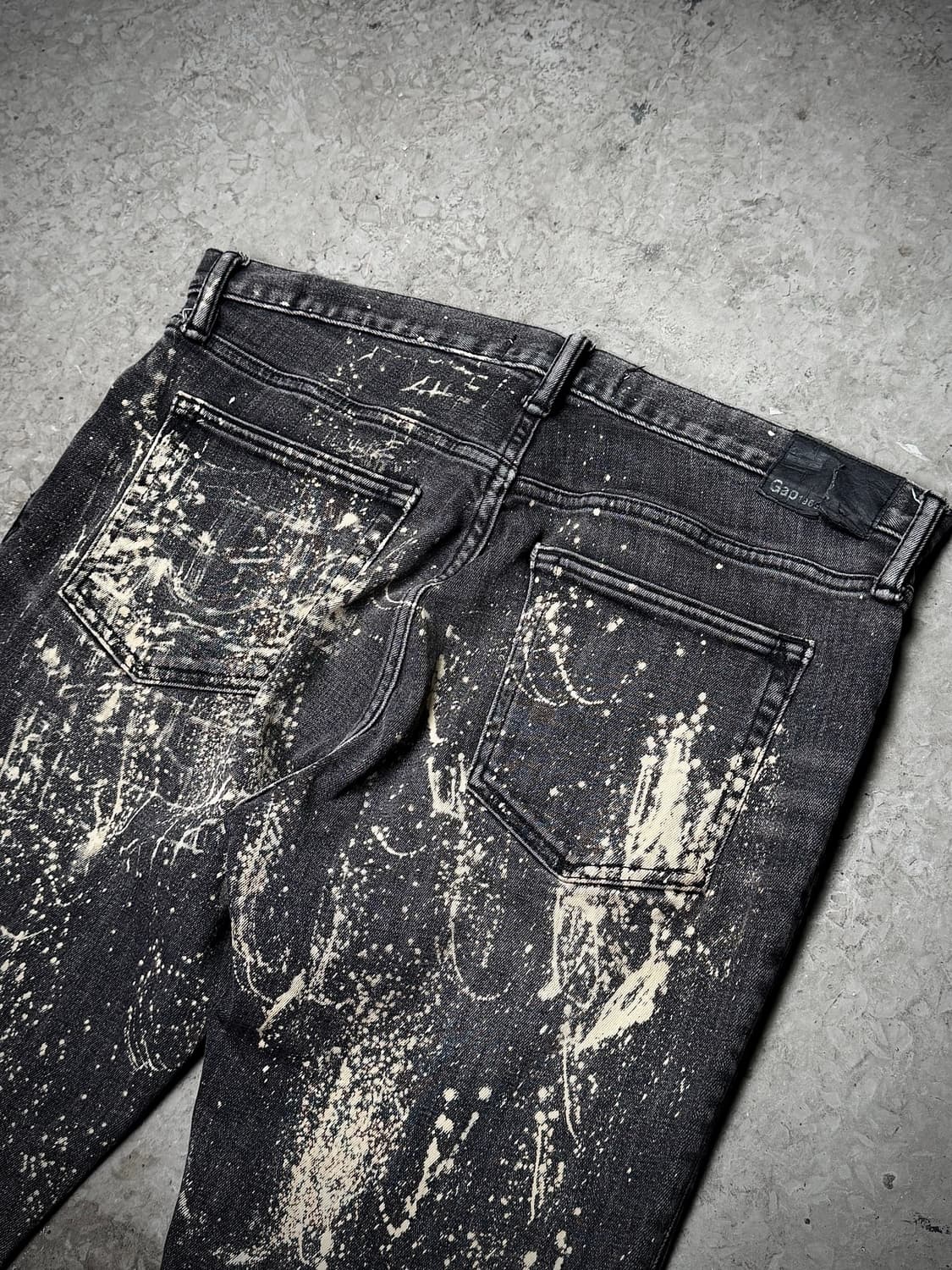 GAP Bleach Destroyed Skinny Denim Pants 상품이미지7