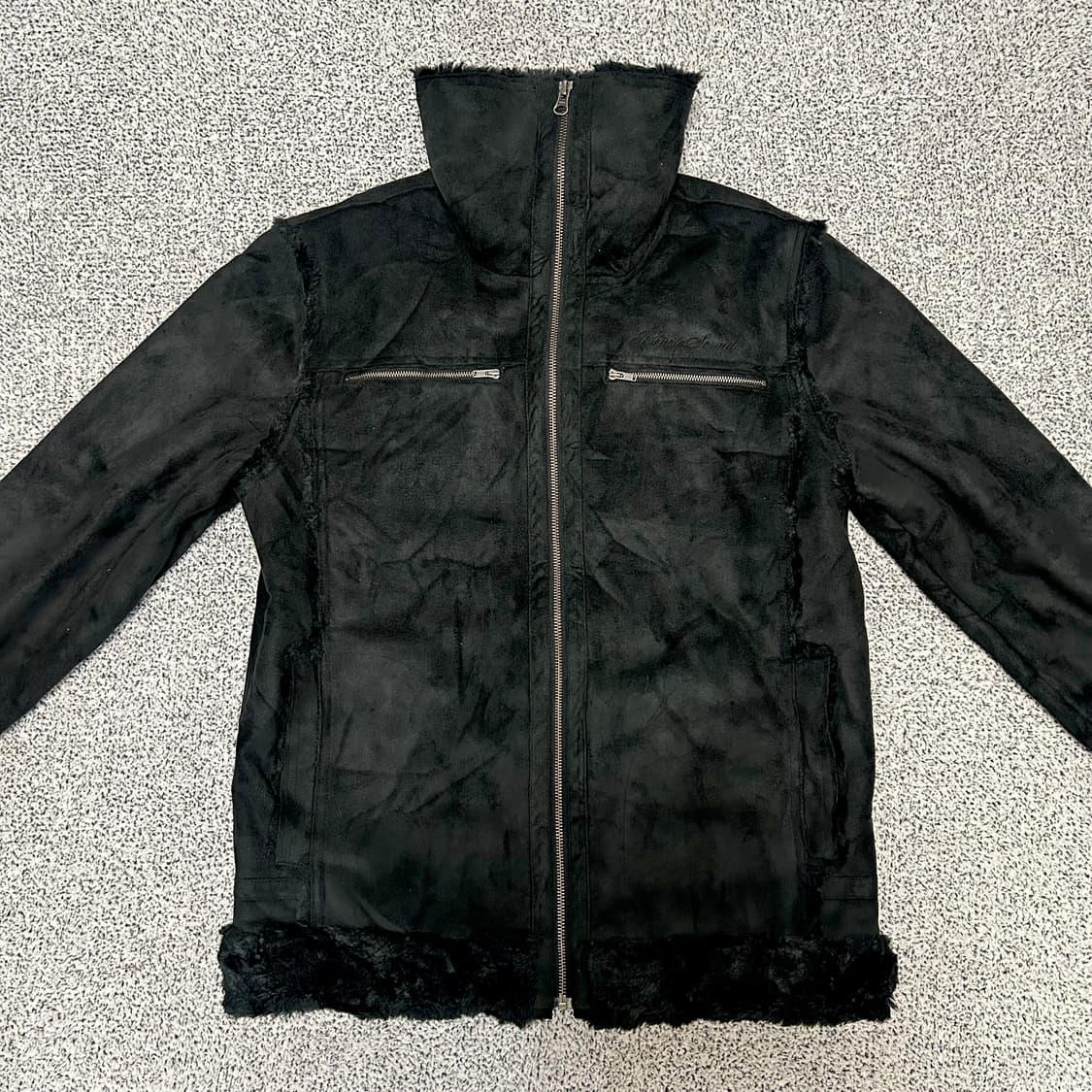 Bleach Sound Black Shearling Mustang 상품이미지8