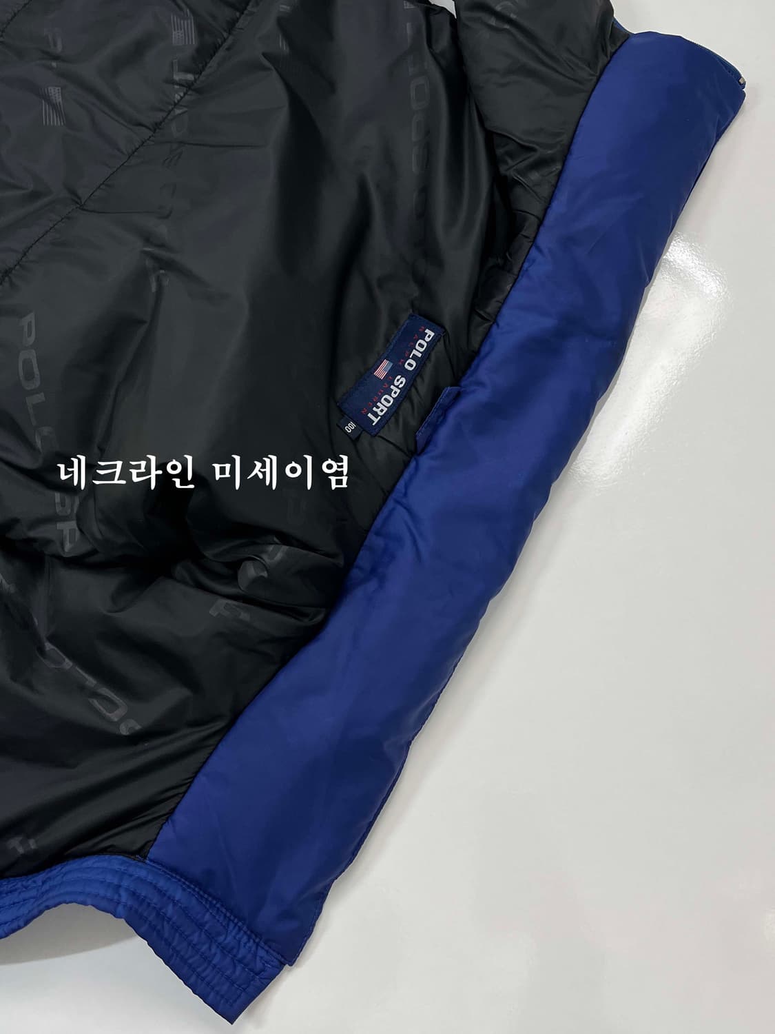폴로 스포츠 로얄블루 콜드웨더 다운 베스트 자켓 상품이미지8