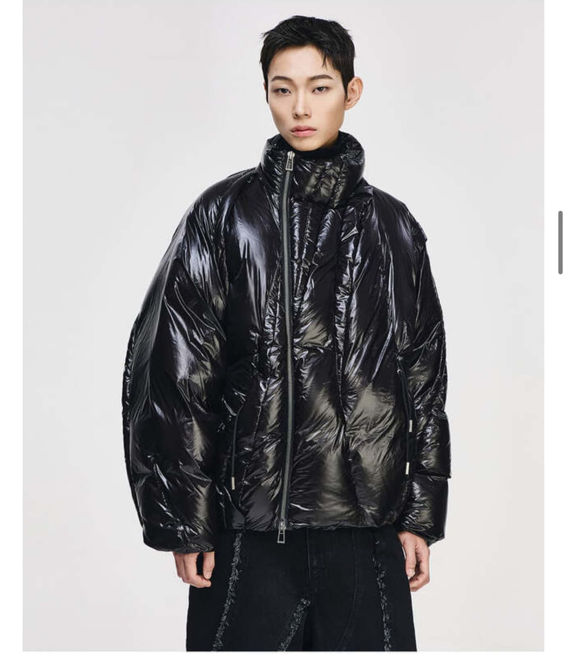 송지오 x 엘리엇 에밀 물리네 다운 점퍼 블랙 48 상품이미지2